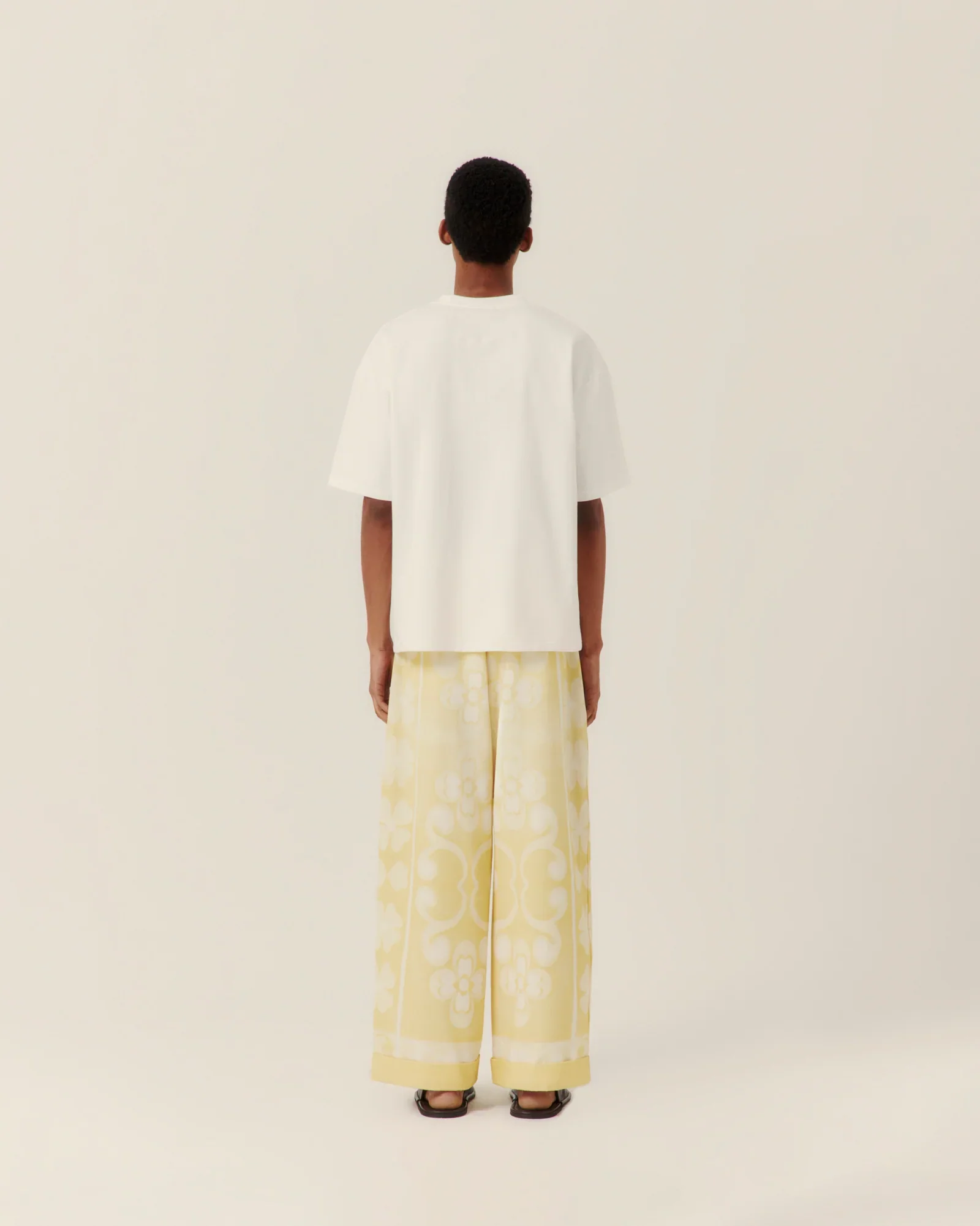 Flower Embroidered Tee - Image 3