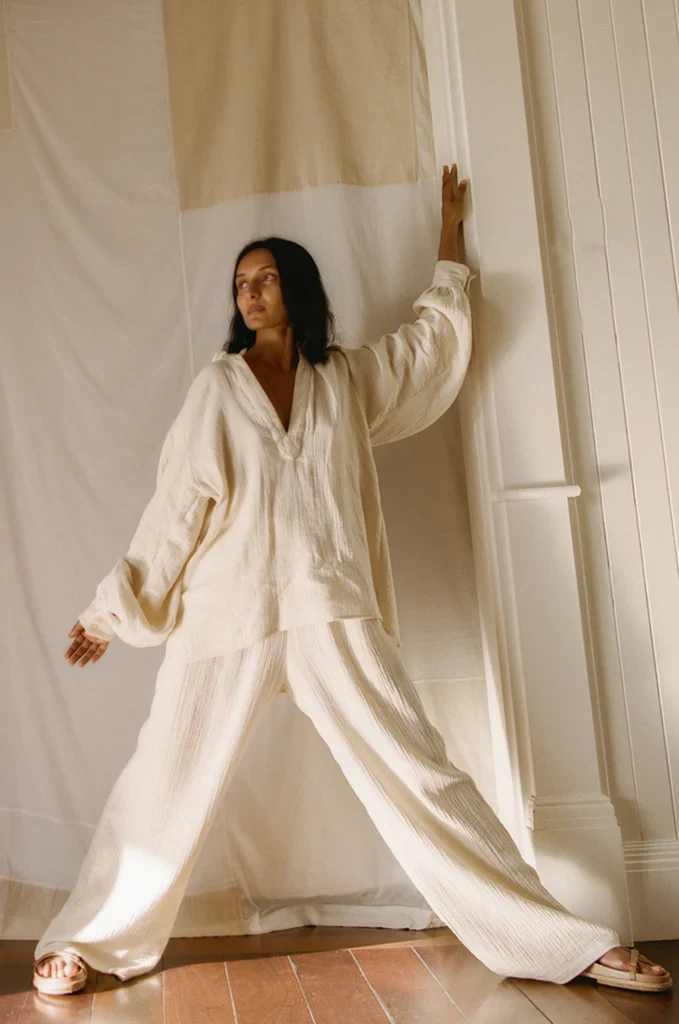 Rylee Pants Cream (Final Sale) - Image 3