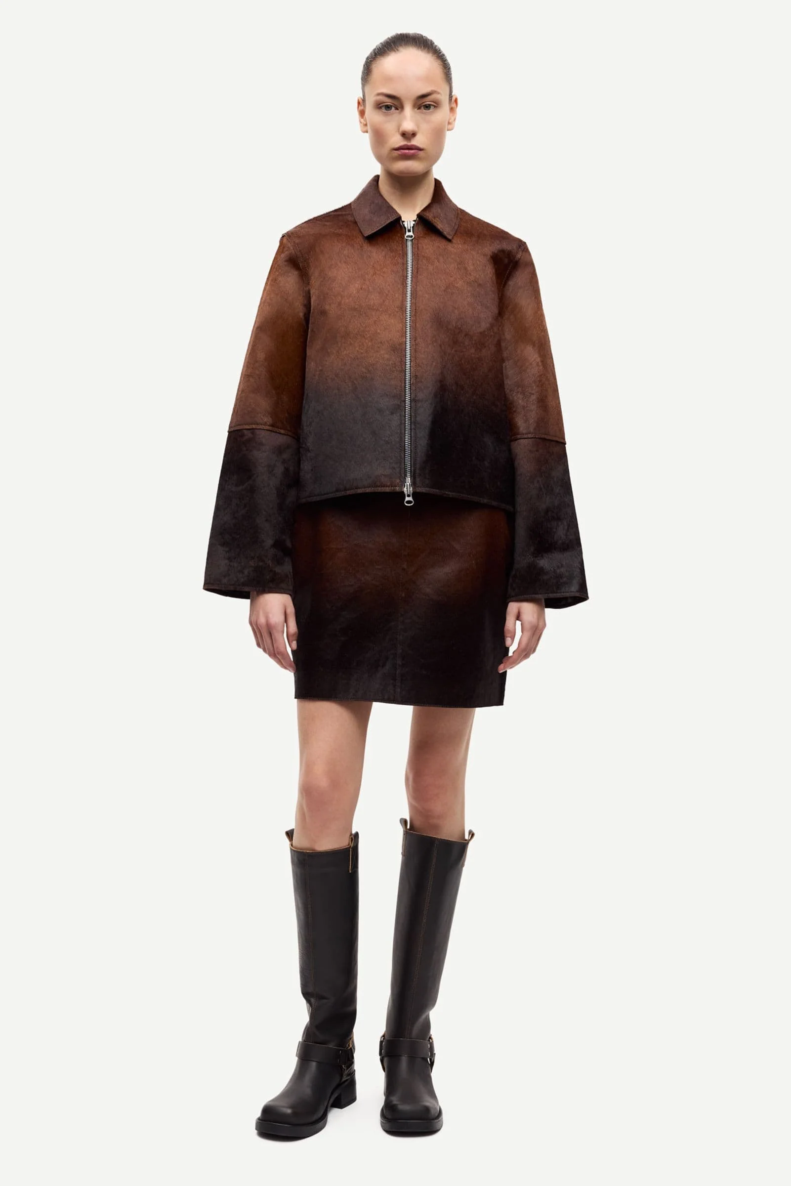 Saylo Leather Jacket - Image 3
