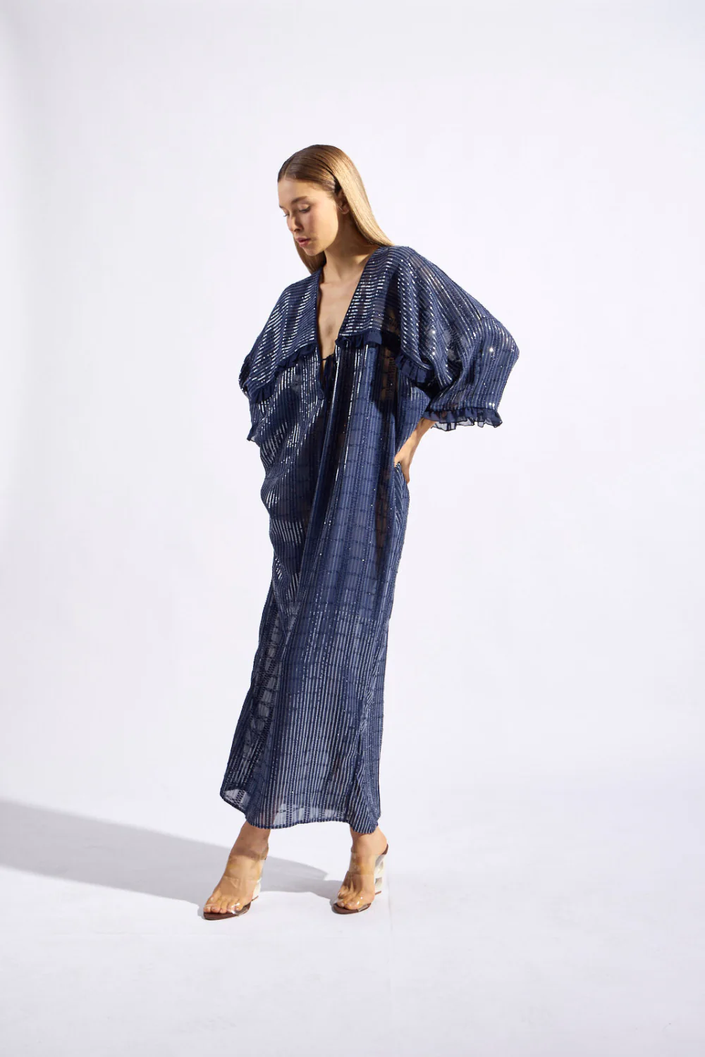 Sequin Maxi Kaftan