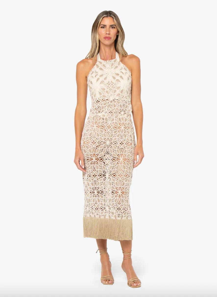 Siri Lace Macrame Top (Final Sale) - Image 5