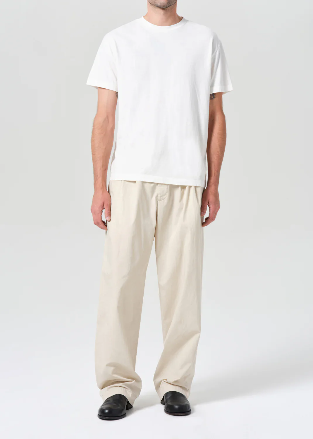 Slater Trouser In Bone - Image 2