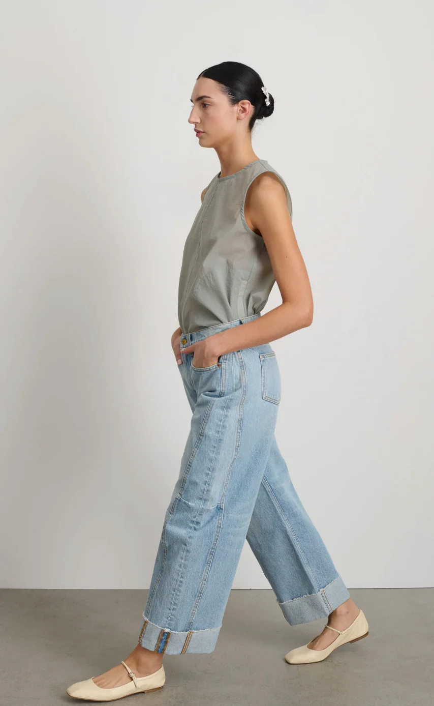 Relaxed Cuffed Lasso Jac Wash - Image 2