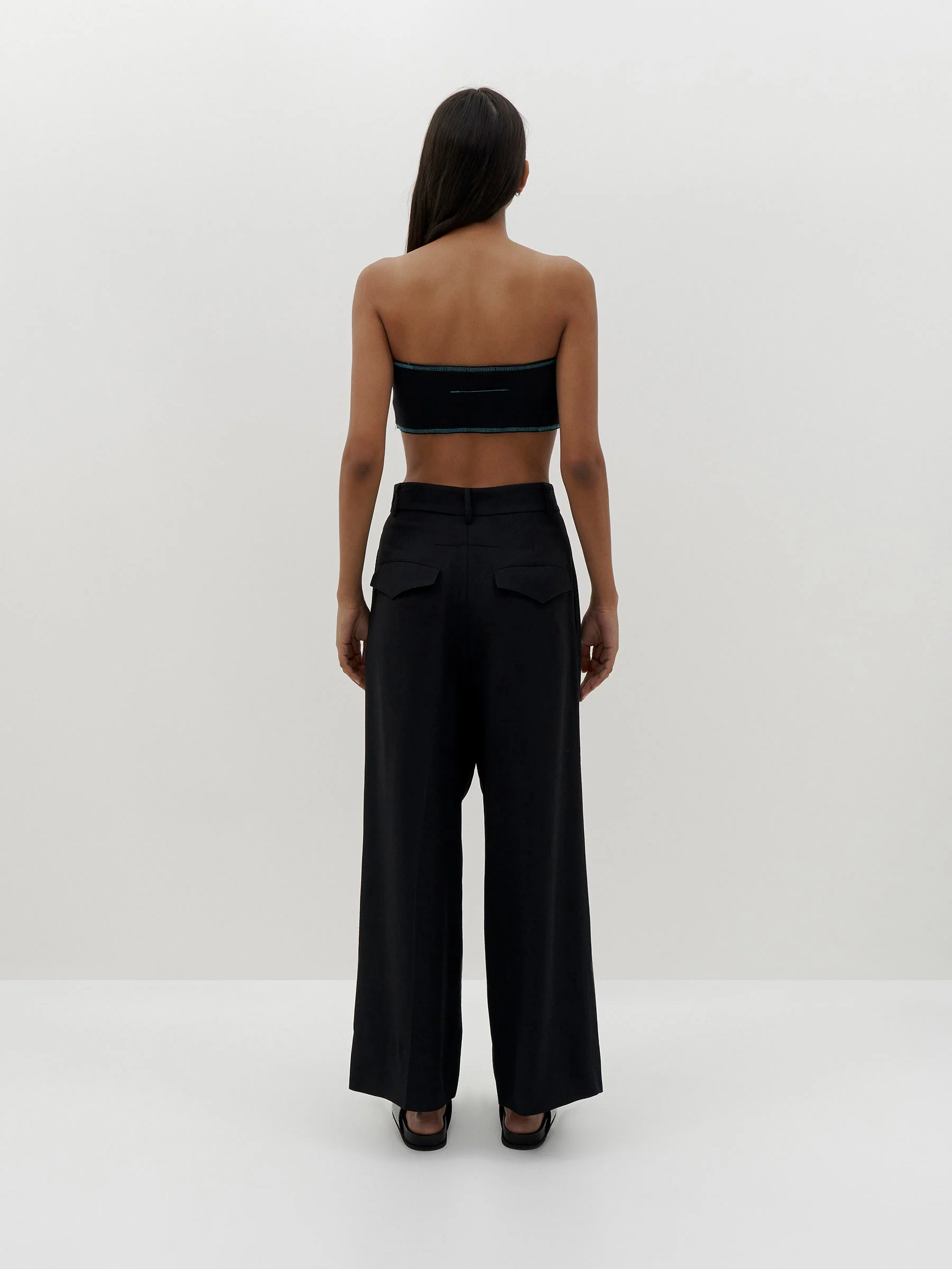 Slim Rib Bandeau (Final Sale) - Image 2