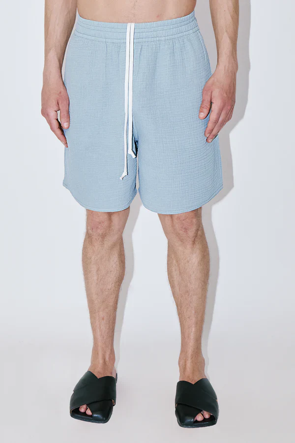 Smooth Lounge Shorts Angel Weave Sky - Image 2