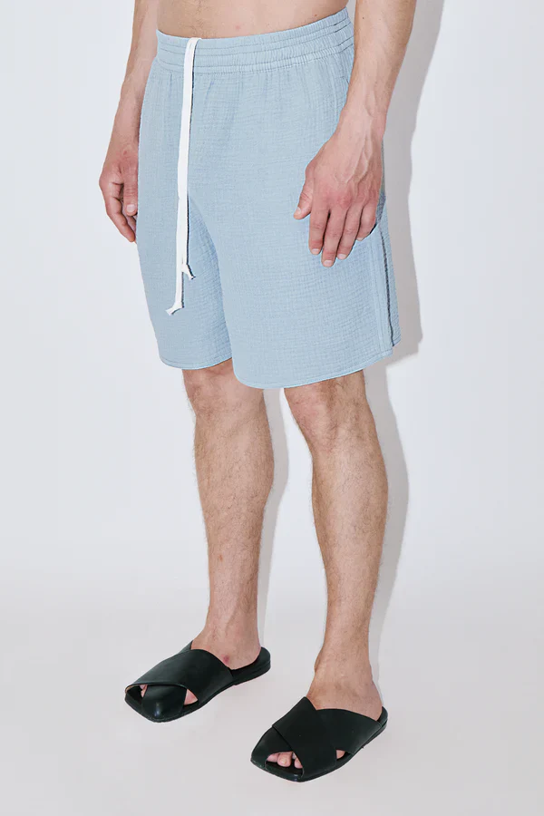 Smooth Lounge Shorts Angel Weave Sky - Image 3