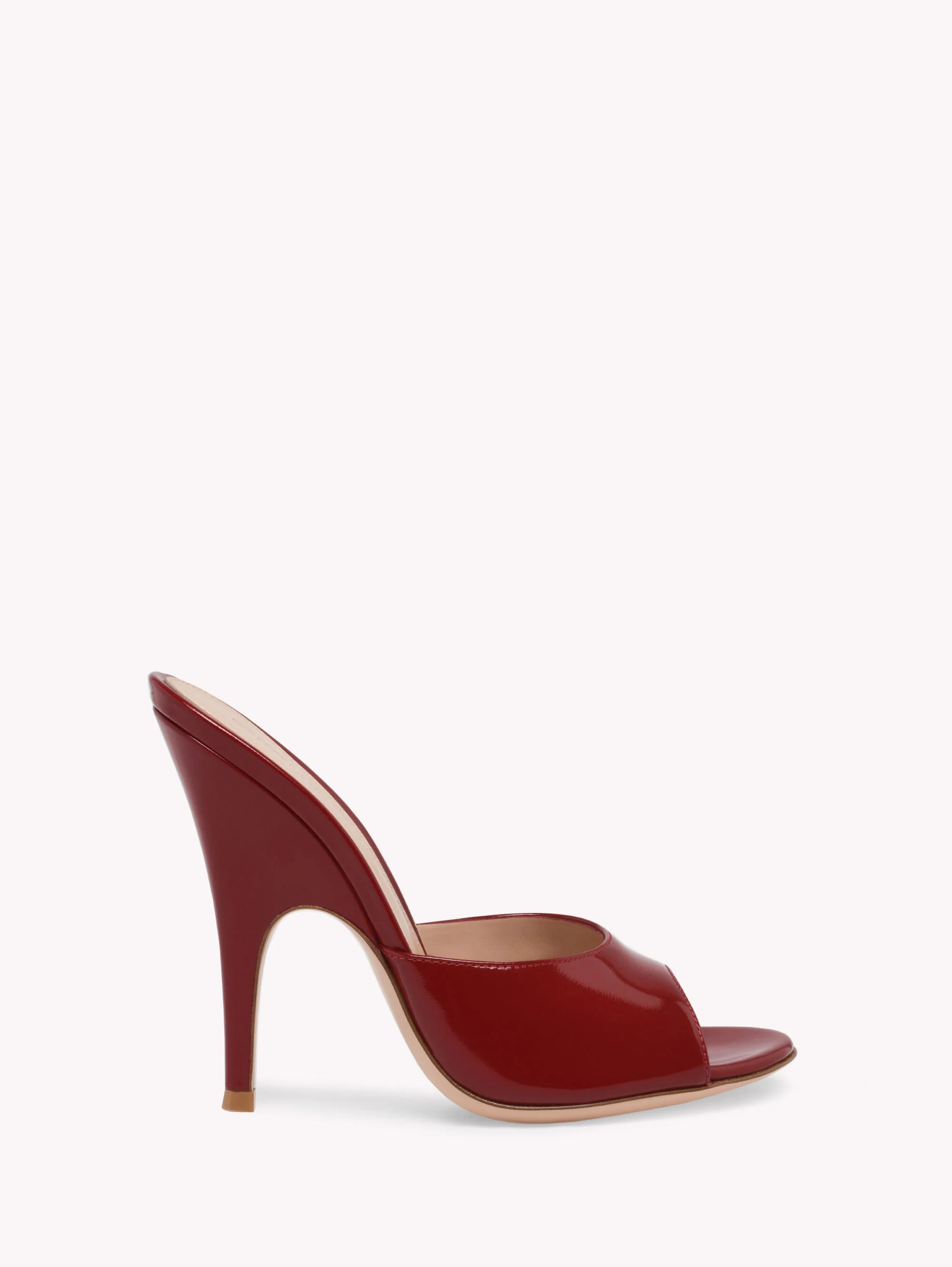 Sofia Mules 95 Red Glossy - Image 2
