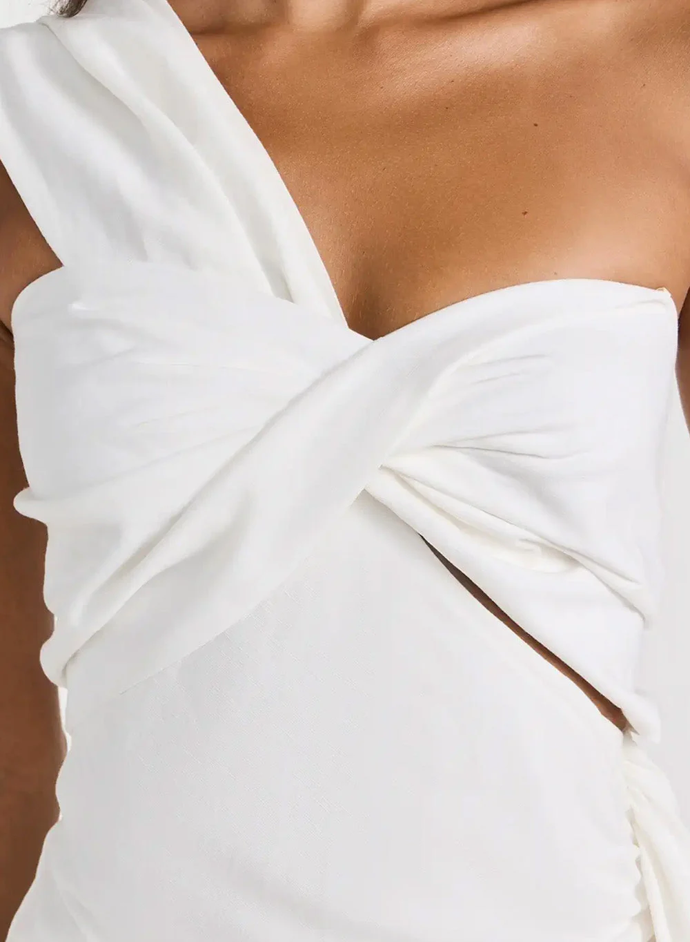 Solange Dress White - Image 3