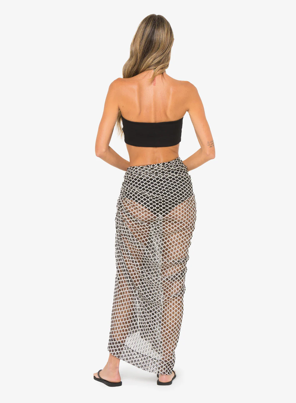Sorrento Skirt Black-Champagne - Image 3