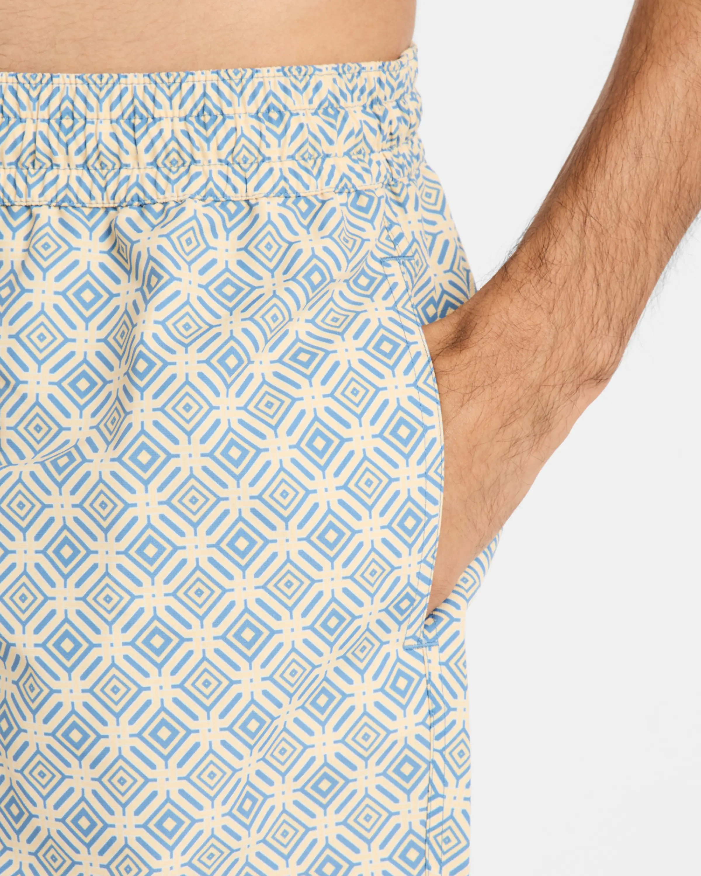 Sport Angora Trelica Print Swim Shorts (Final Sale) - Image 4
