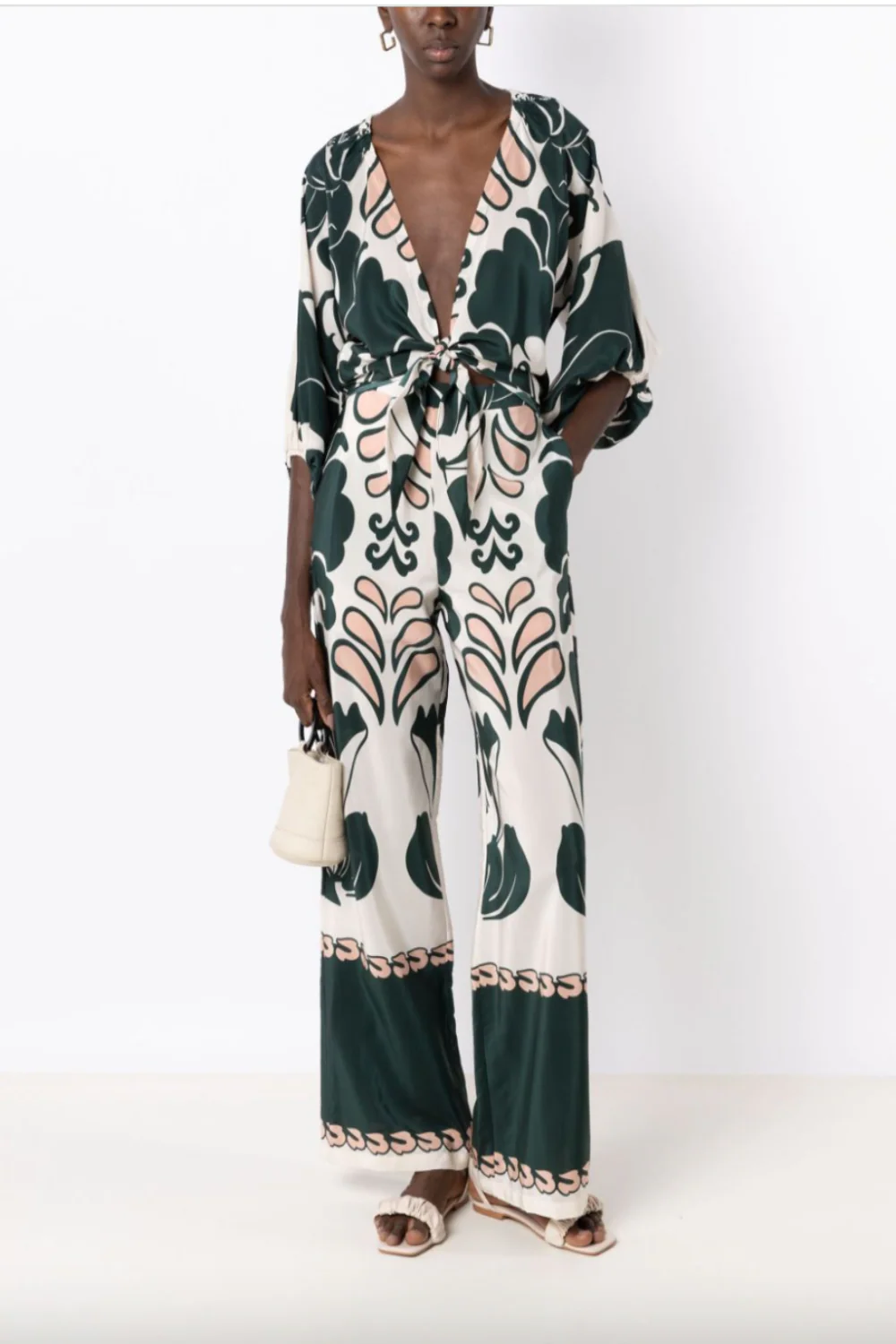 Spray Of Flower Wide-Leg Pant (Final Sale) - Image 3