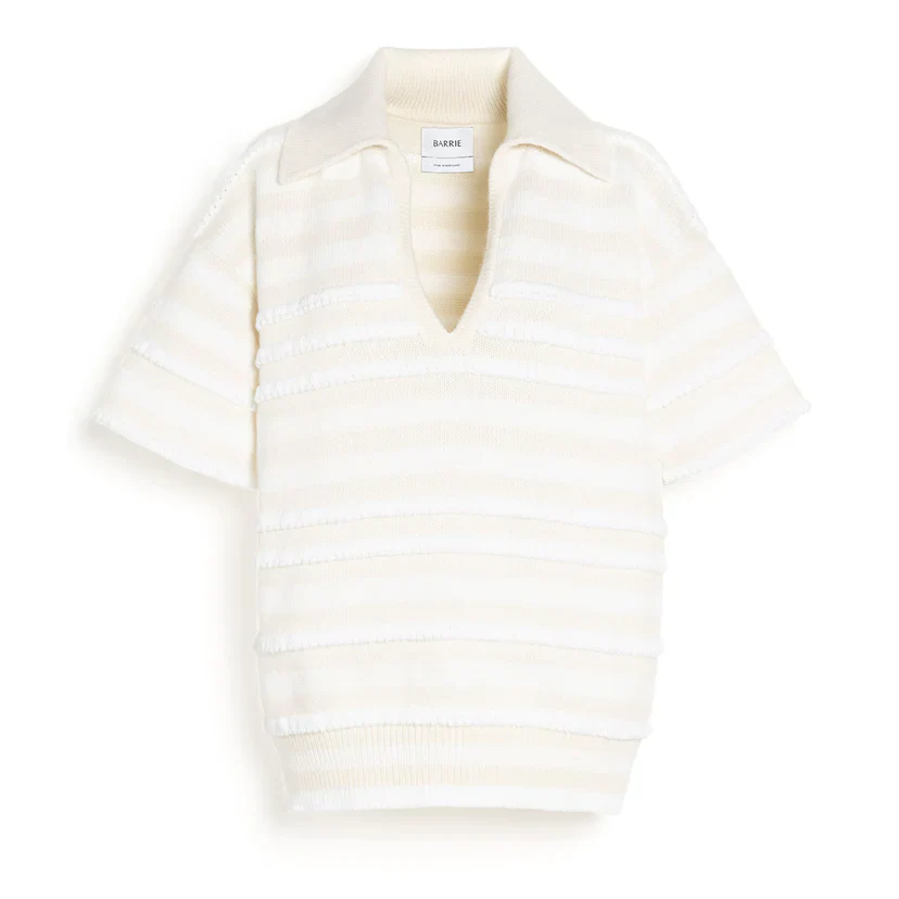 SS Polo Pullover Ripple Stripe (Final Sale) - Image 3