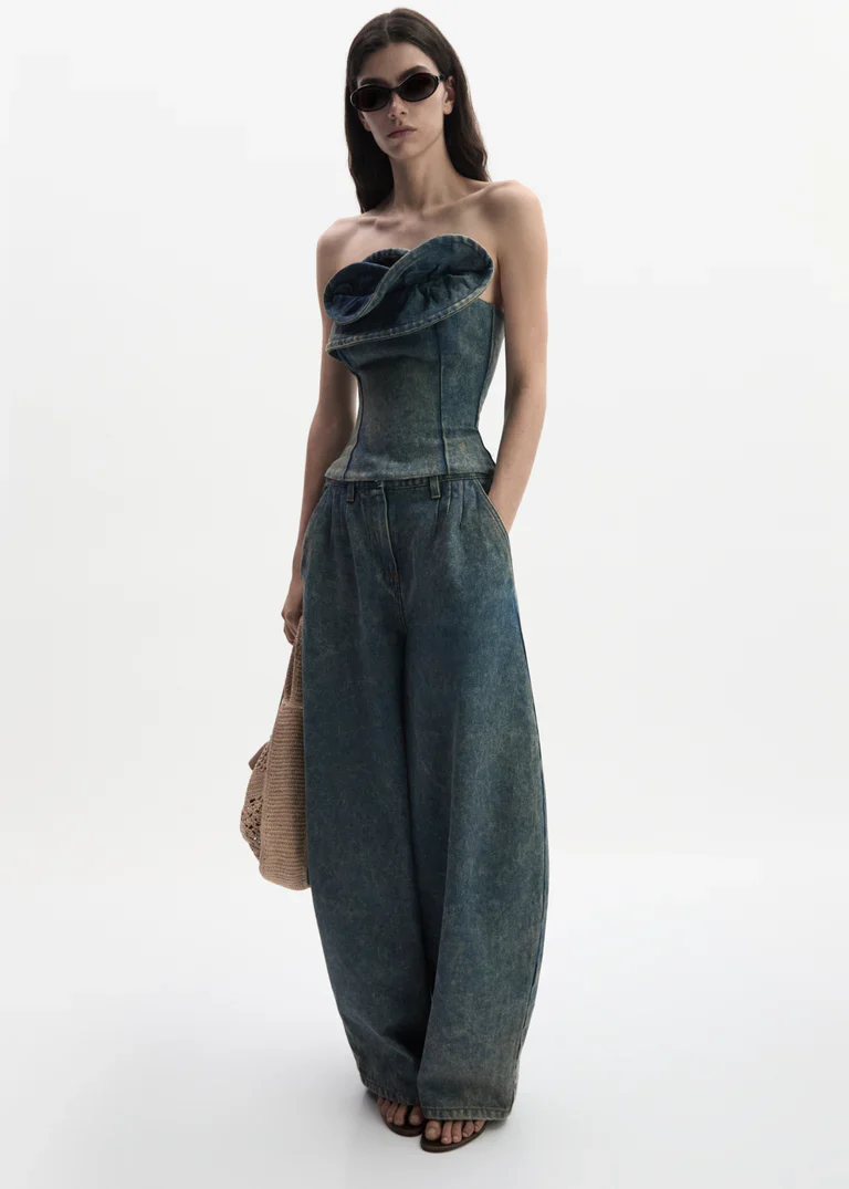SS26 Denim 11 Pants VNTG Blue - Image 4