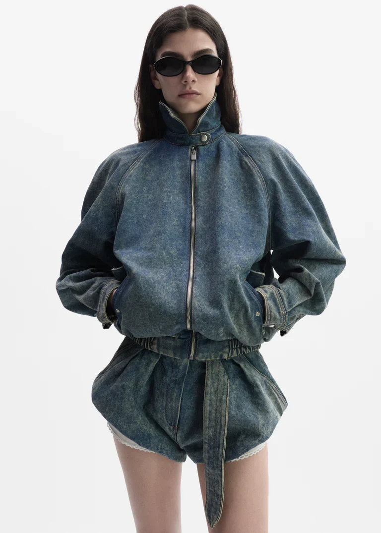 SS26 Denim 16 Shorts VNTG Blue - Image 3