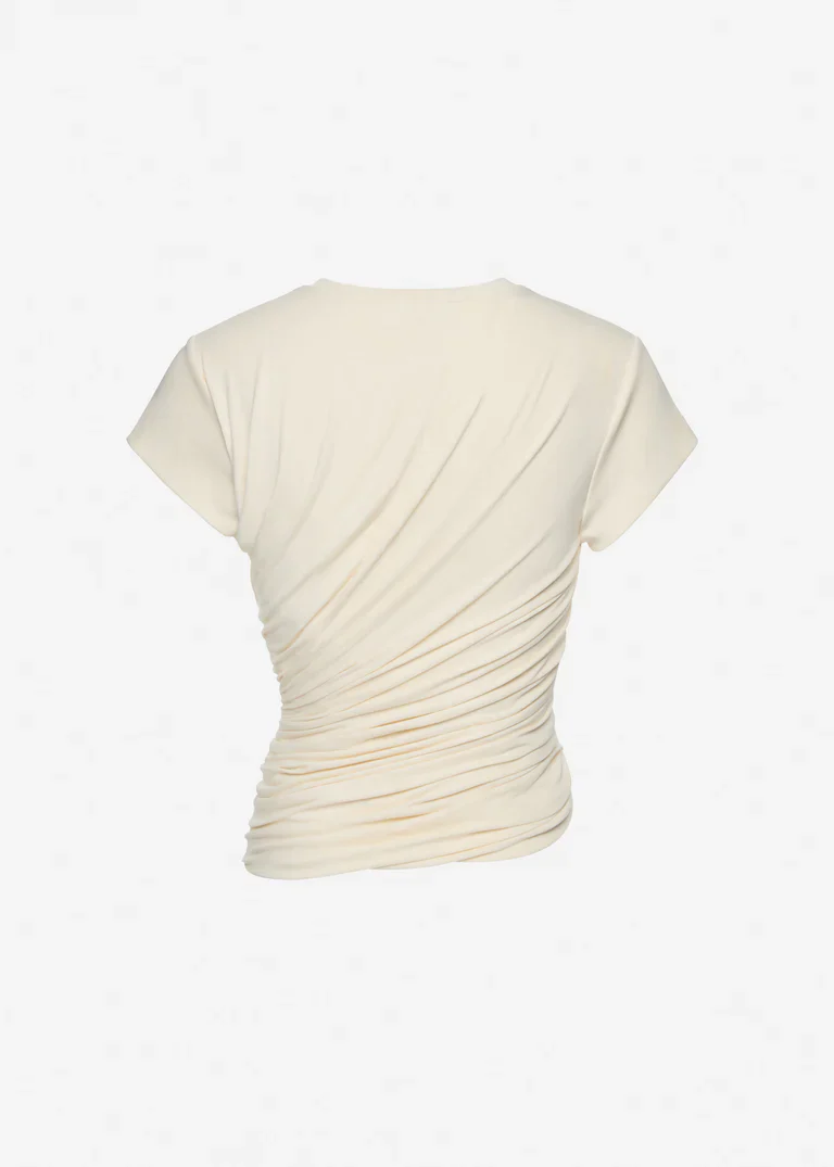SS26 T SHIRT 01 CREAM - Image 2