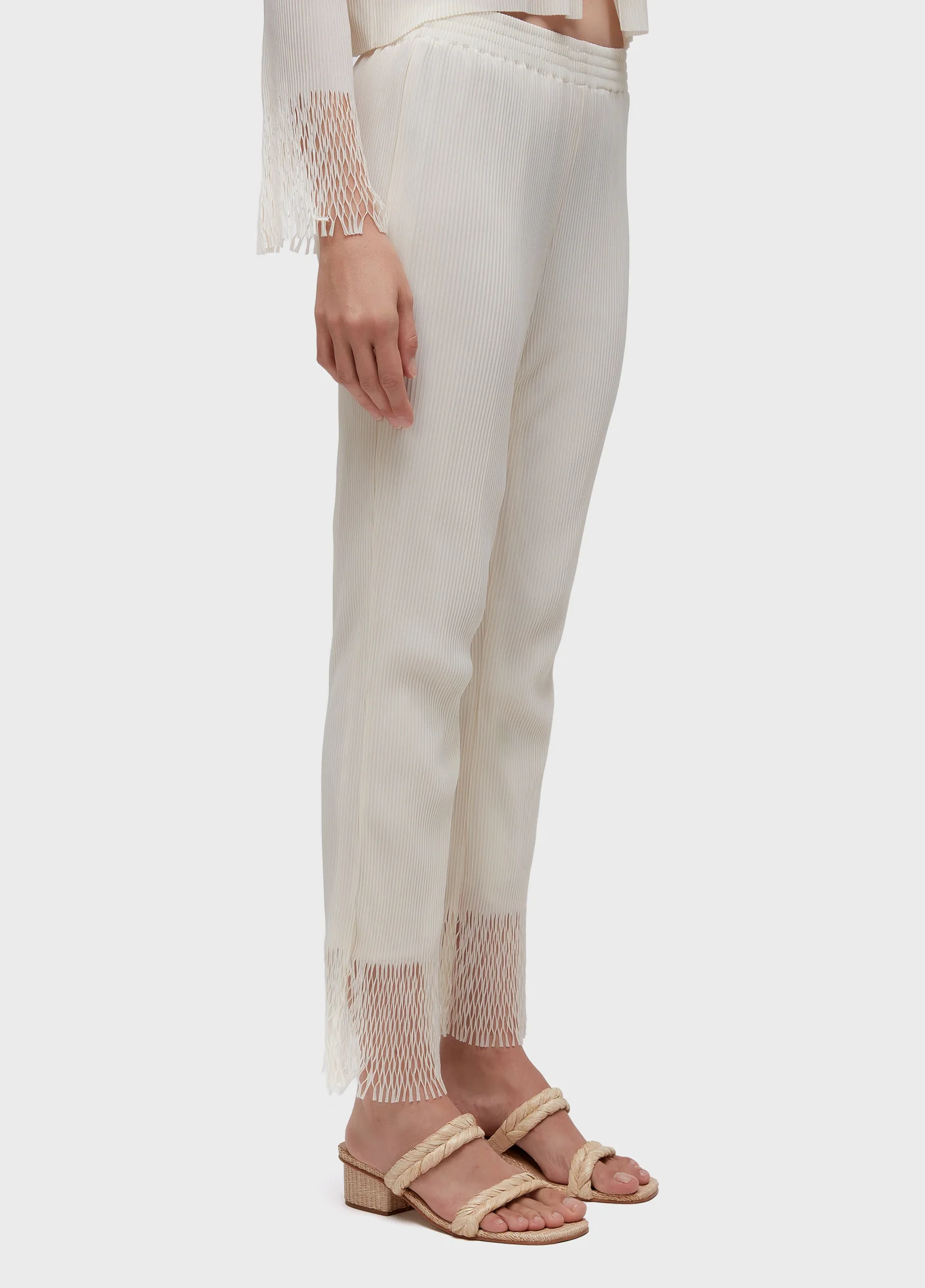 Plisse Straight Pant - Image 2