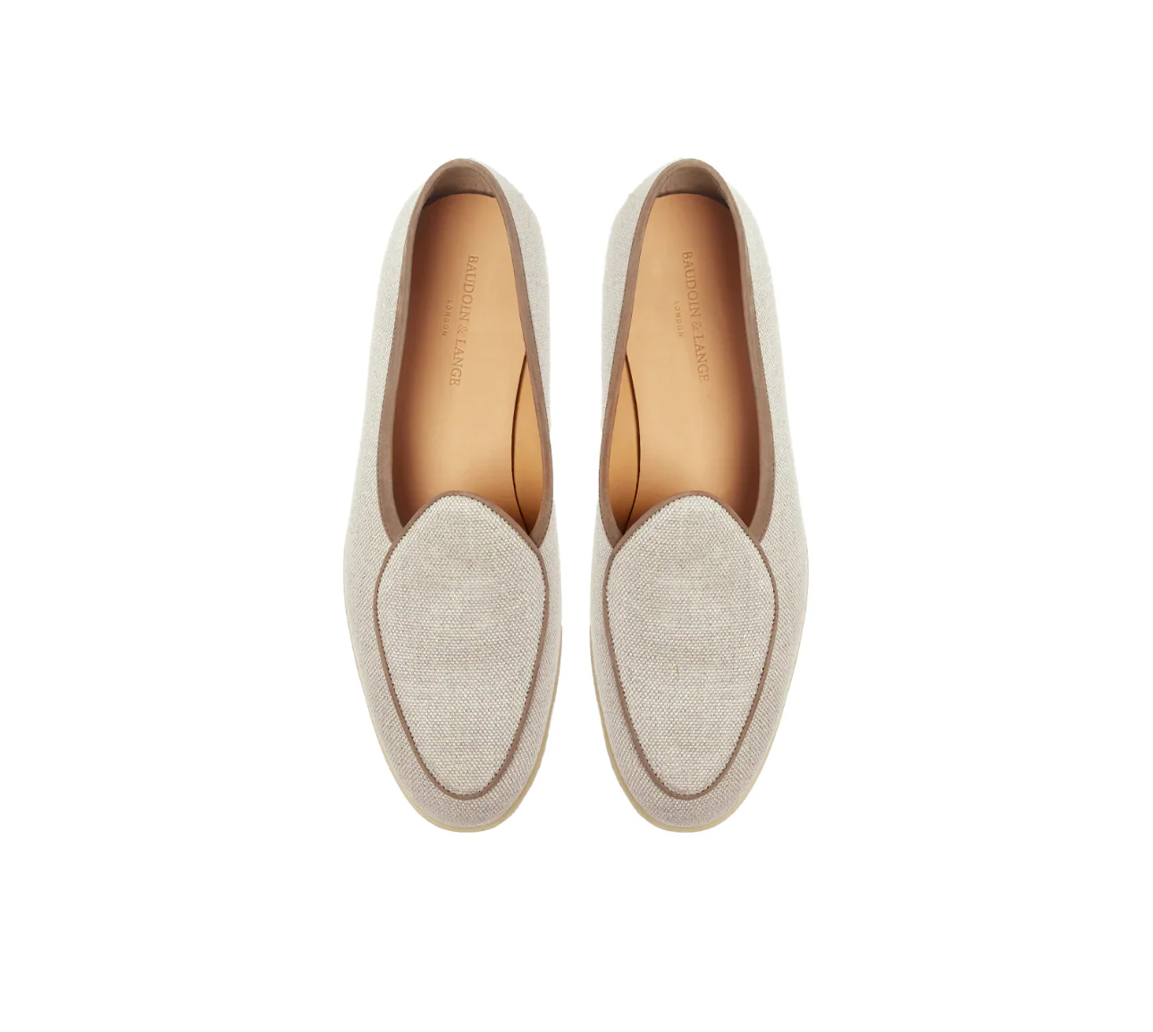 Stride (Natural Sole)Vachette Linen - Image 3