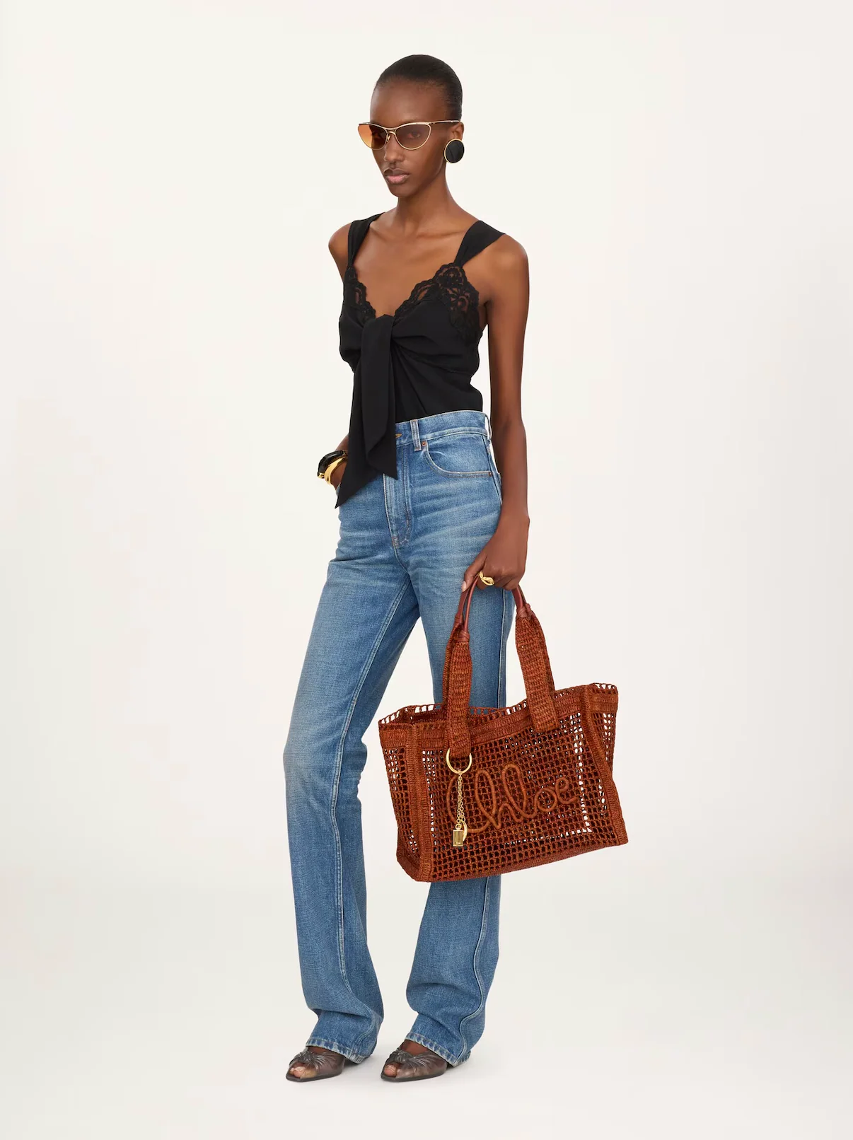 Summer Banana East-West Tote Clay Brown - Image 4