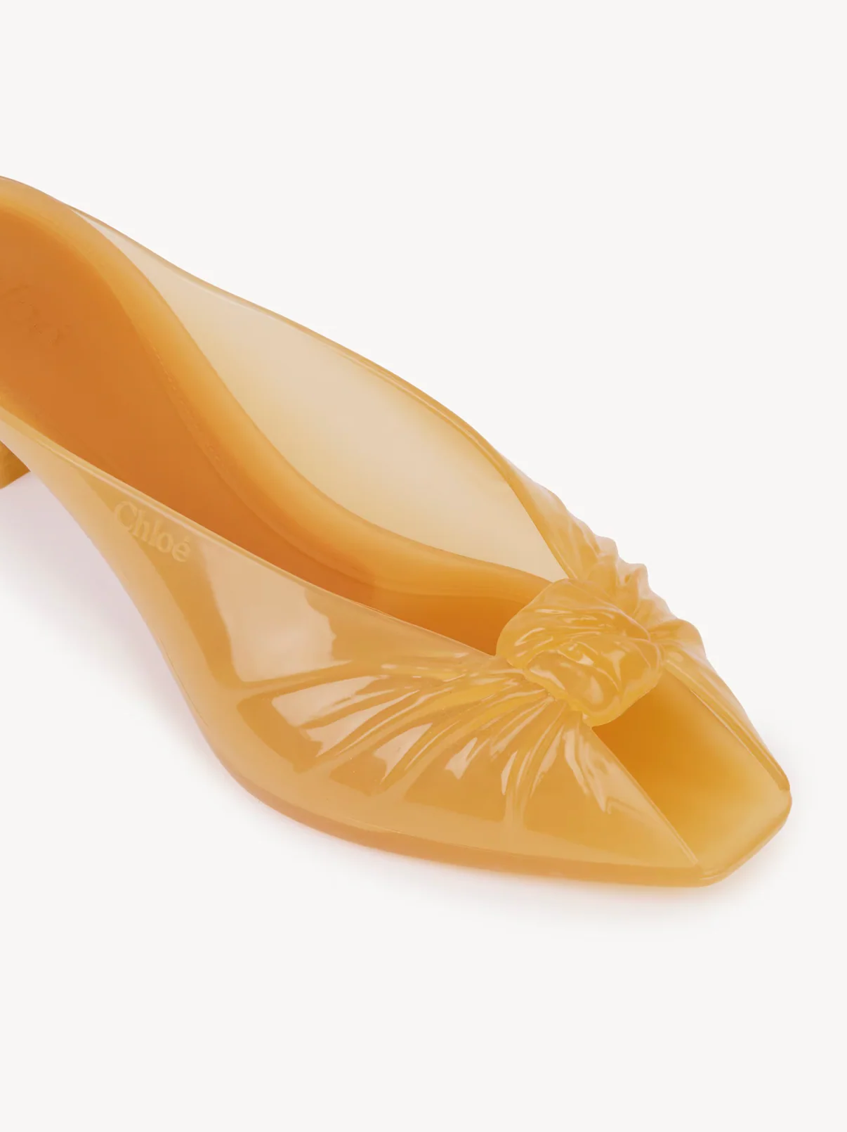 Chloé Jelly mule Amber Brown - Image 4