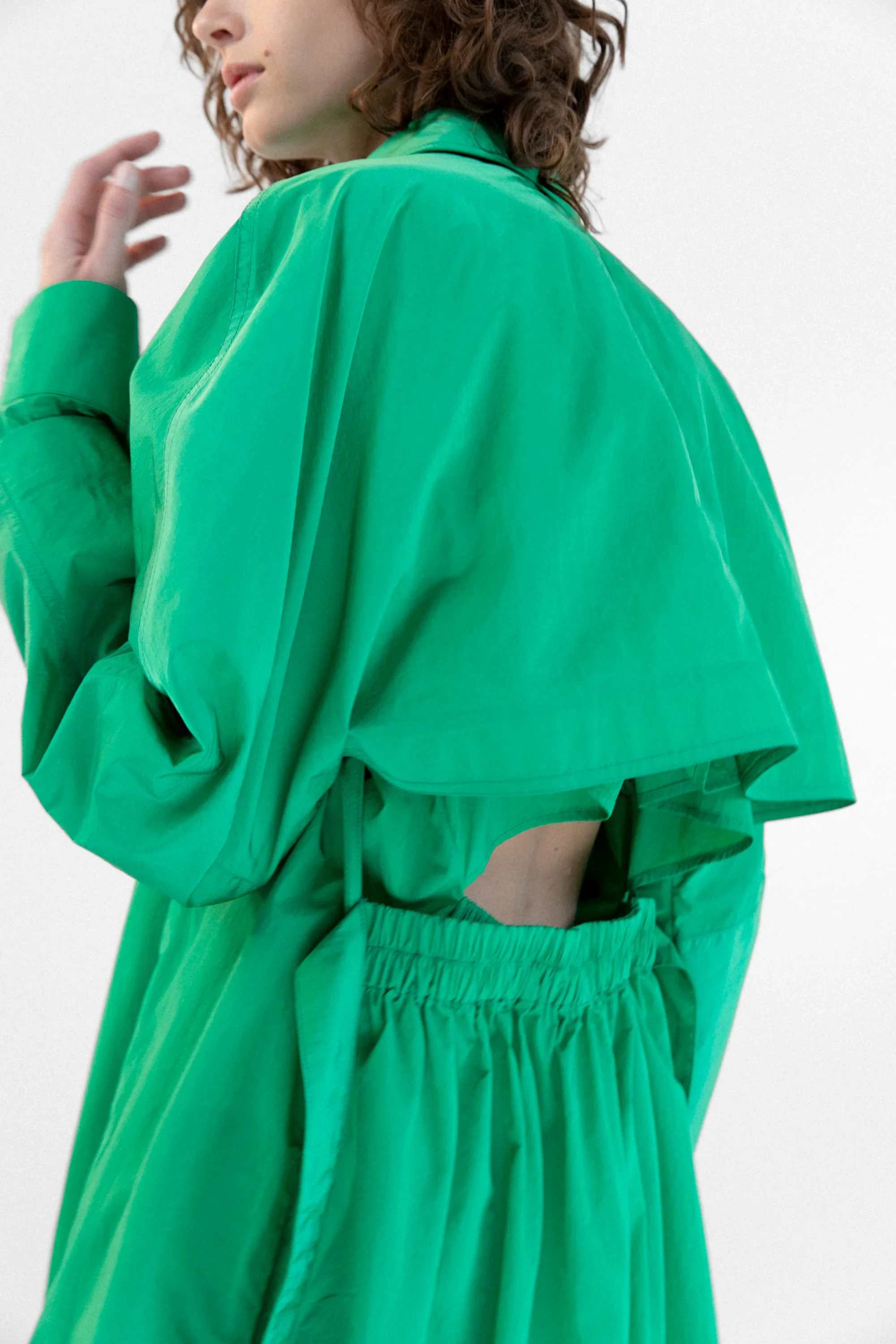 Taffeta Coat (Final Sale) - Image 3