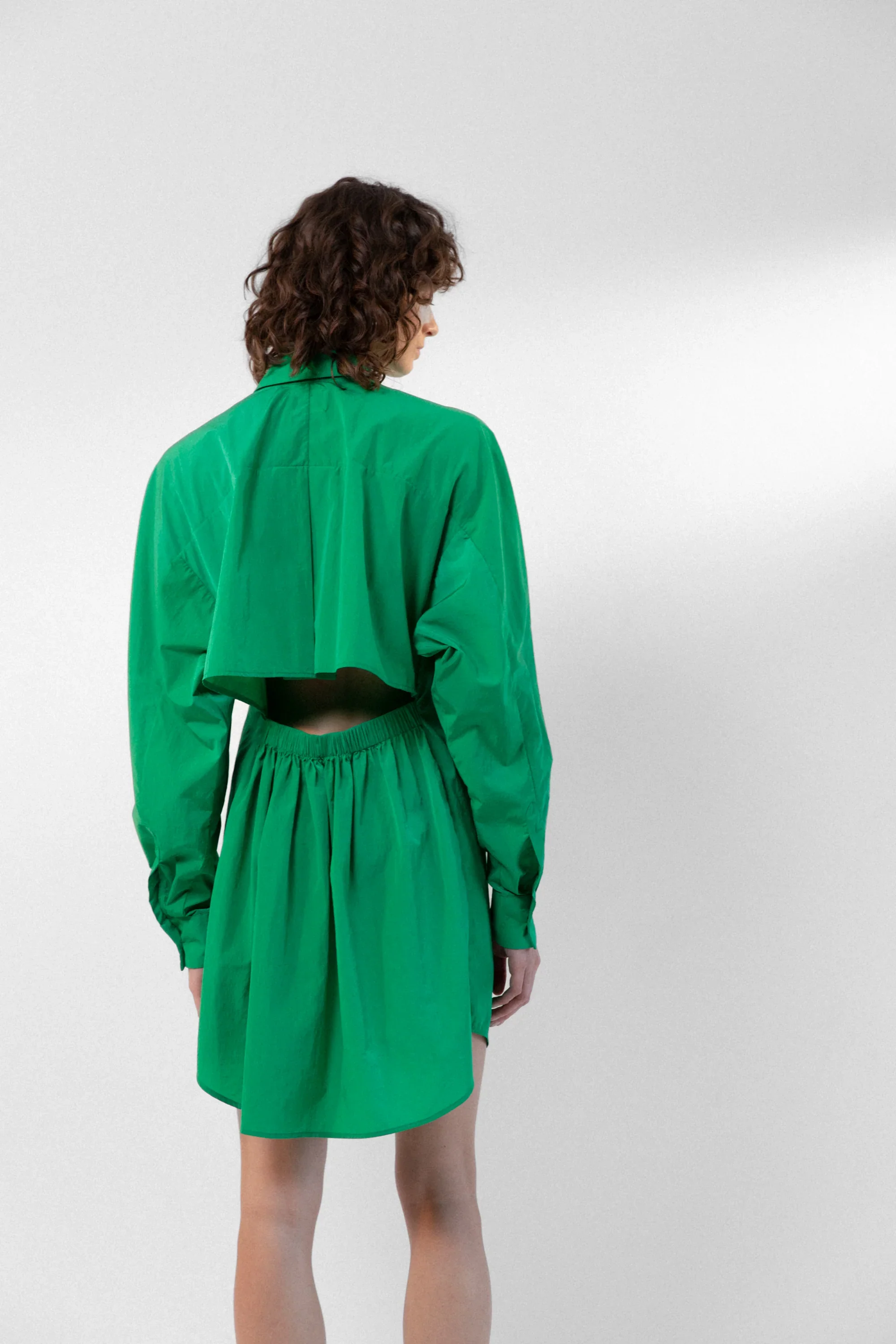 Taffeta Short Dress (Final Sale) - Image 3