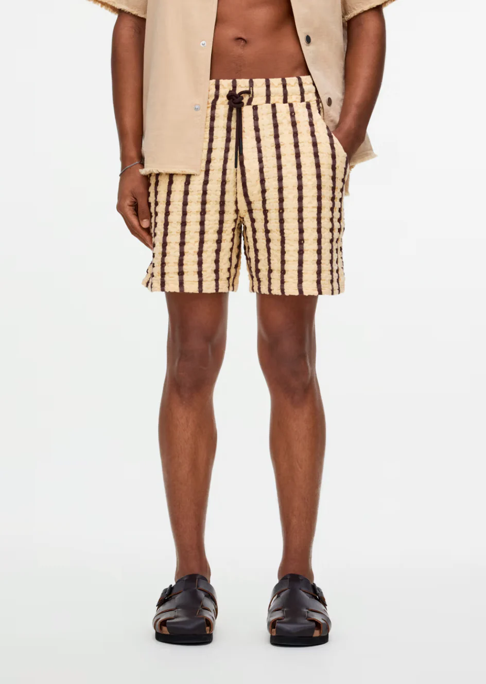 Tartufo Porto Waffle Shorts - Image 2