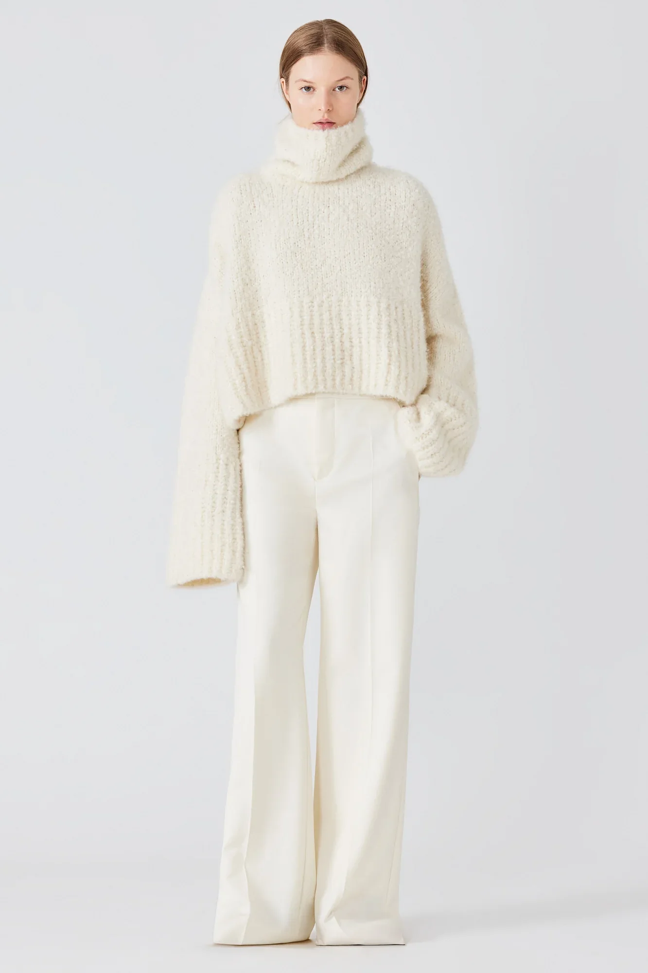 Teddy High Neck Sweater - Image 2