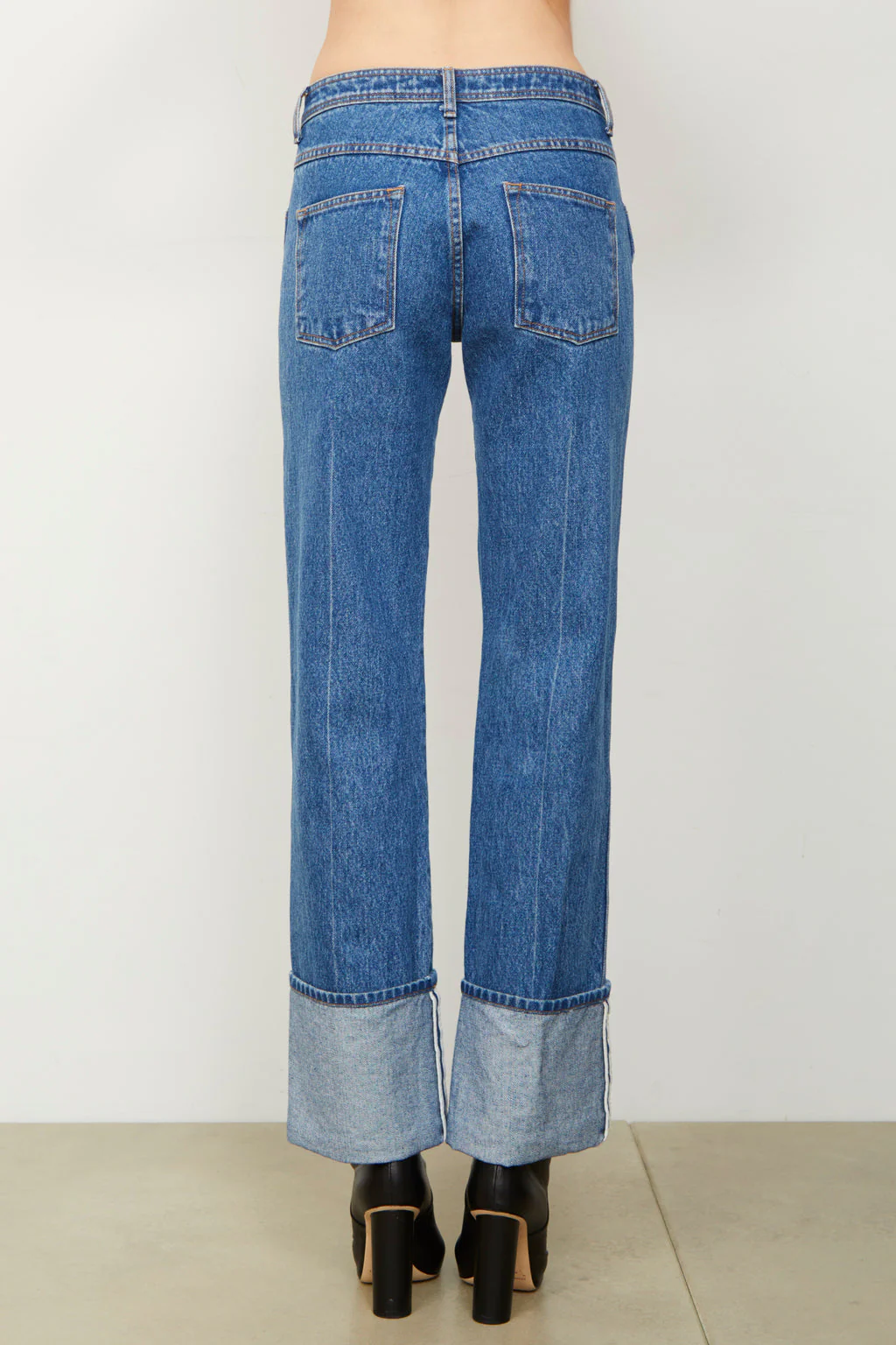 The Alexa Wide Leg Denim American Blue - Image 3