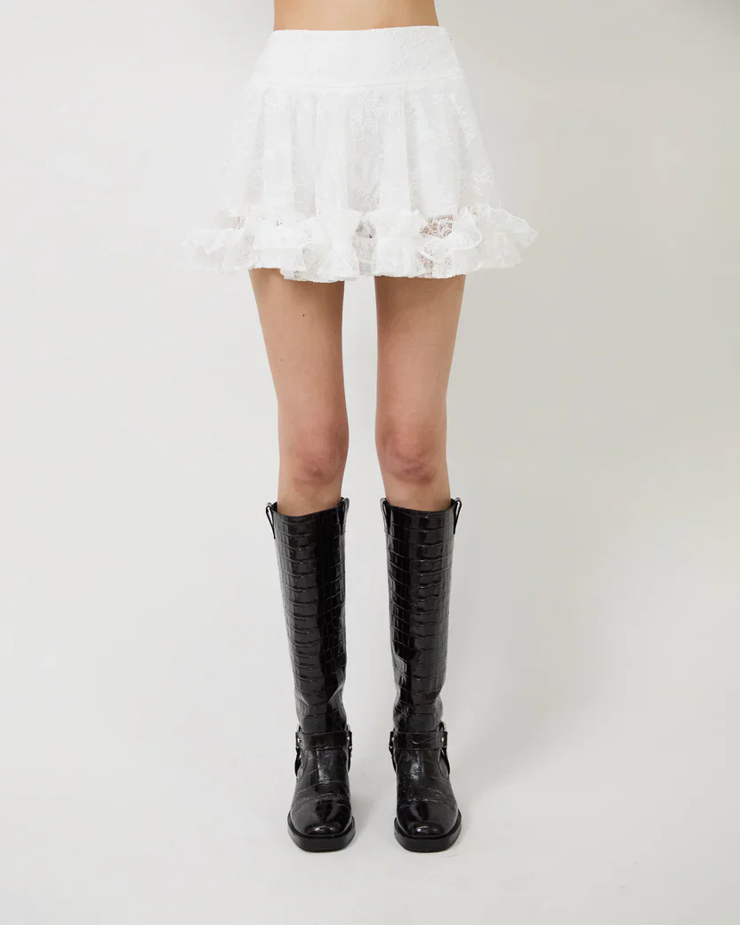 The Kirsten Lace Skort - Image 3