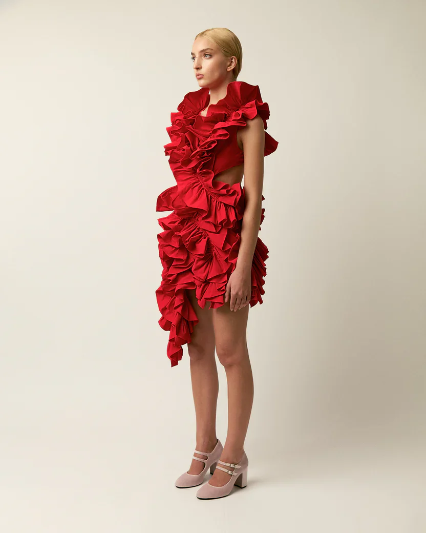 The Olive Dress Red - Image 3