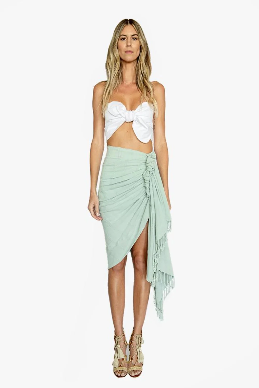 Tulum Solid Skirt (Final Sale) - Image 3