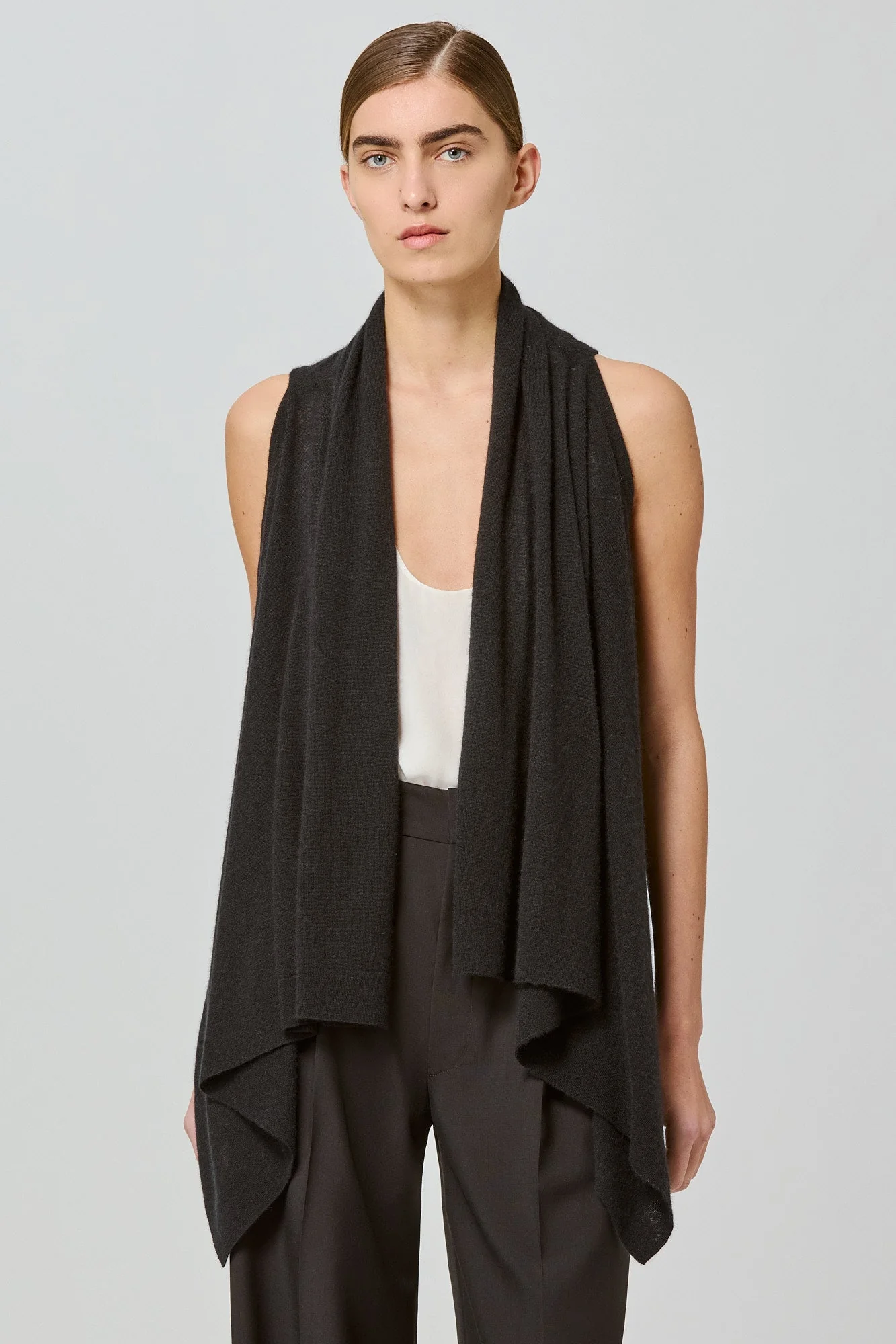 Two Ways Poncho Cardi Black - Image 3