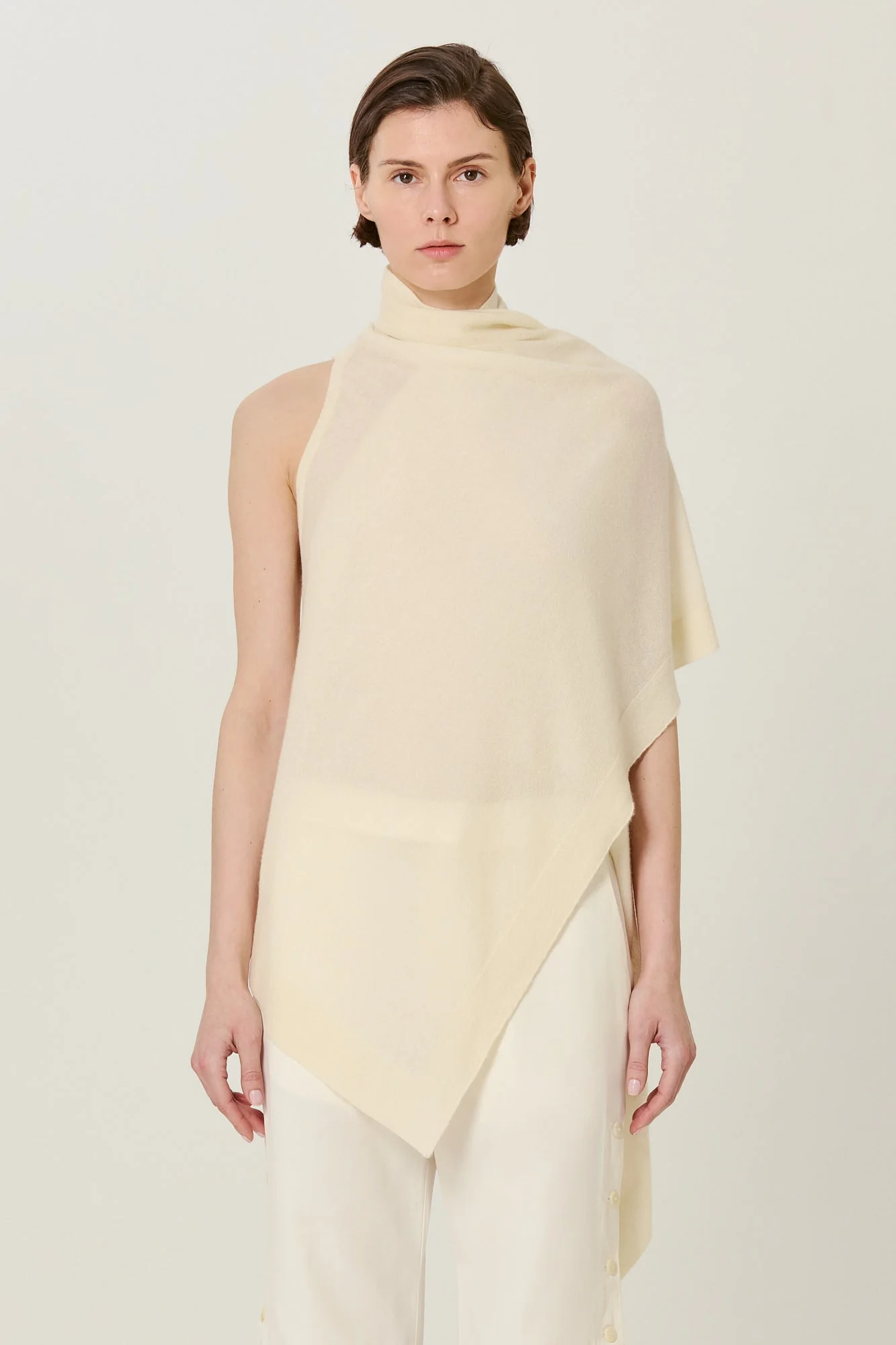 Two Ways Poncho Cardi Ivory - Image 2