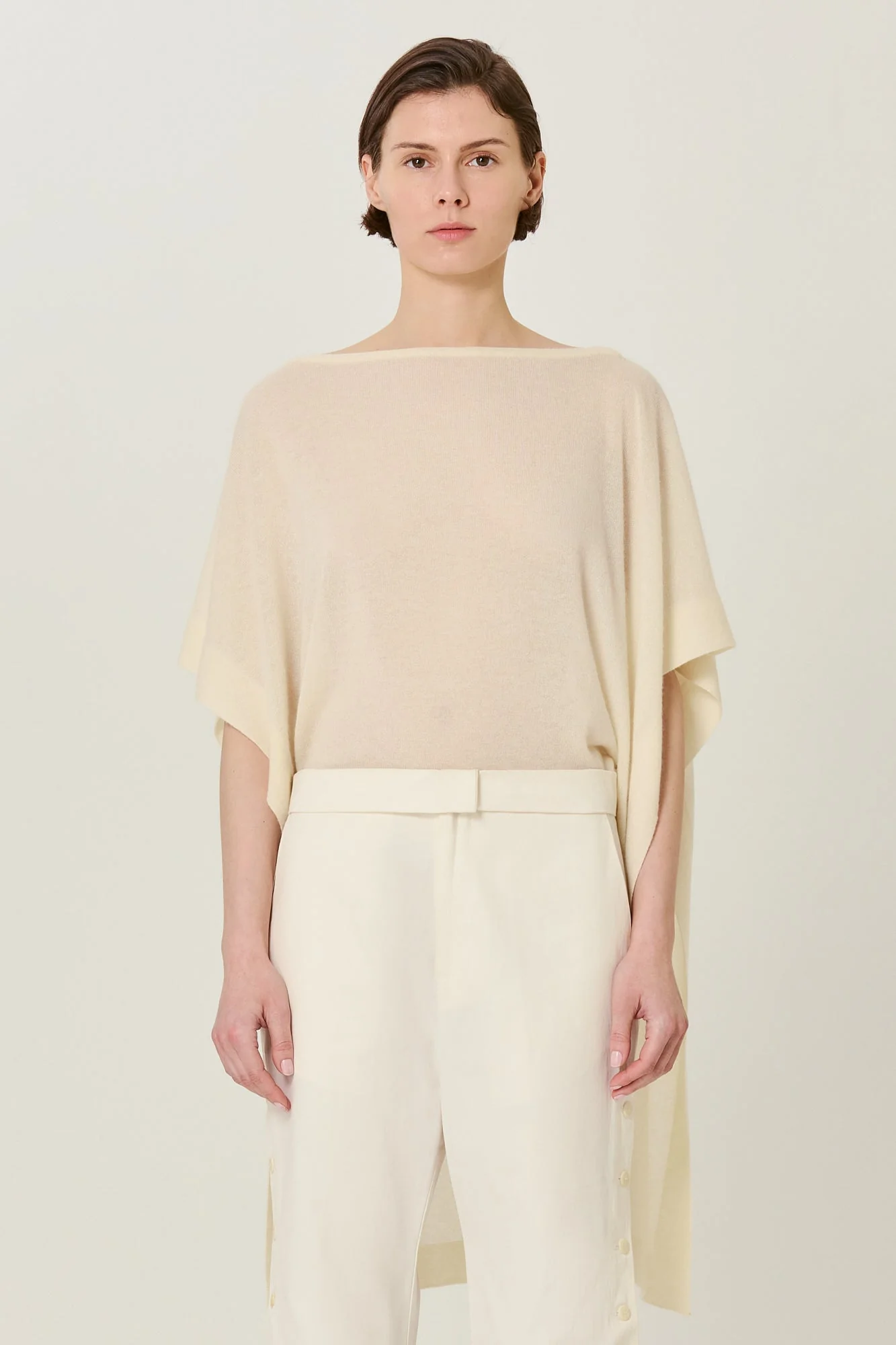 Two Ways Poncho Cardi Ivory - Image 5