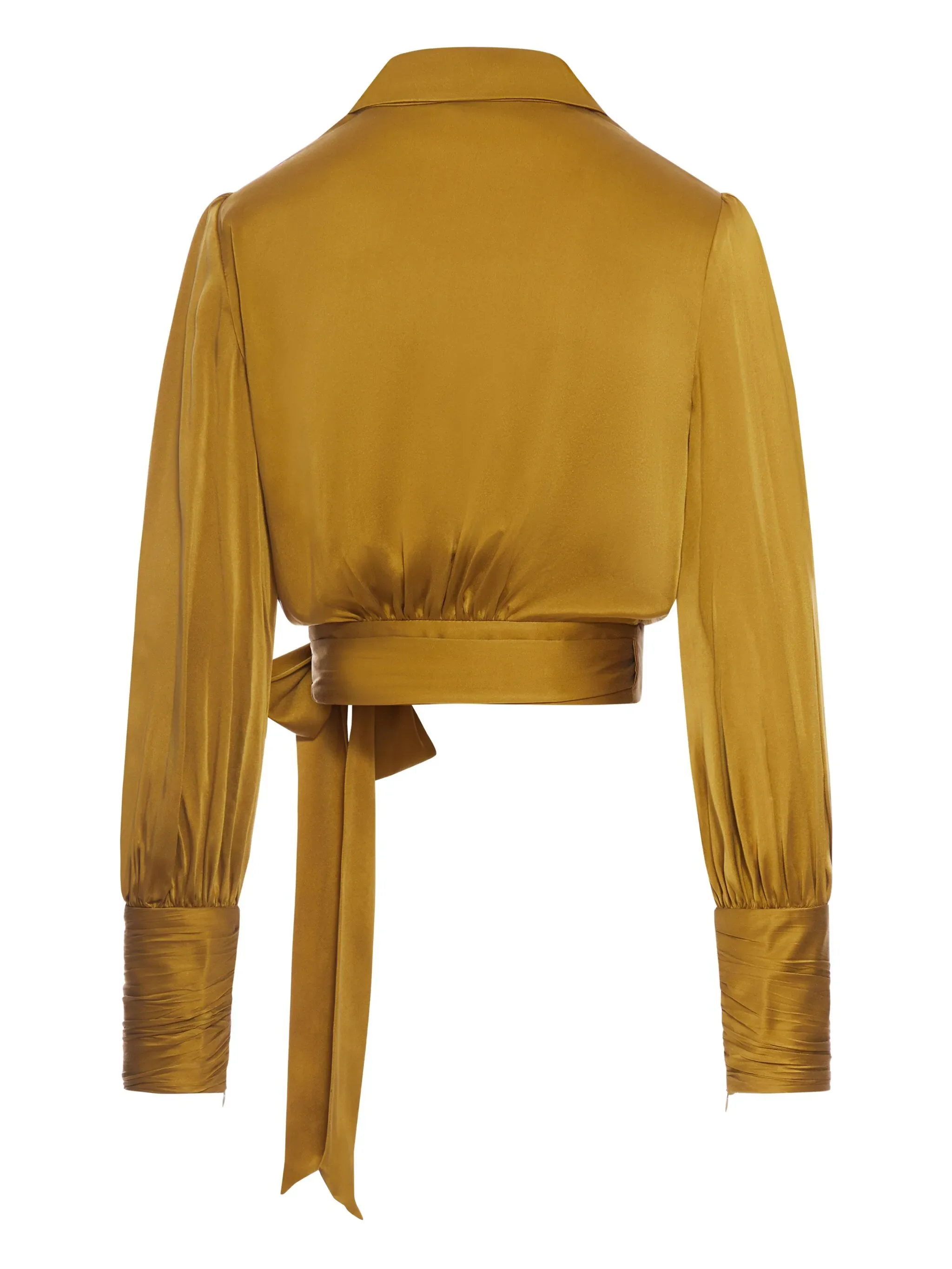 Silk Wrap Top - Image 2