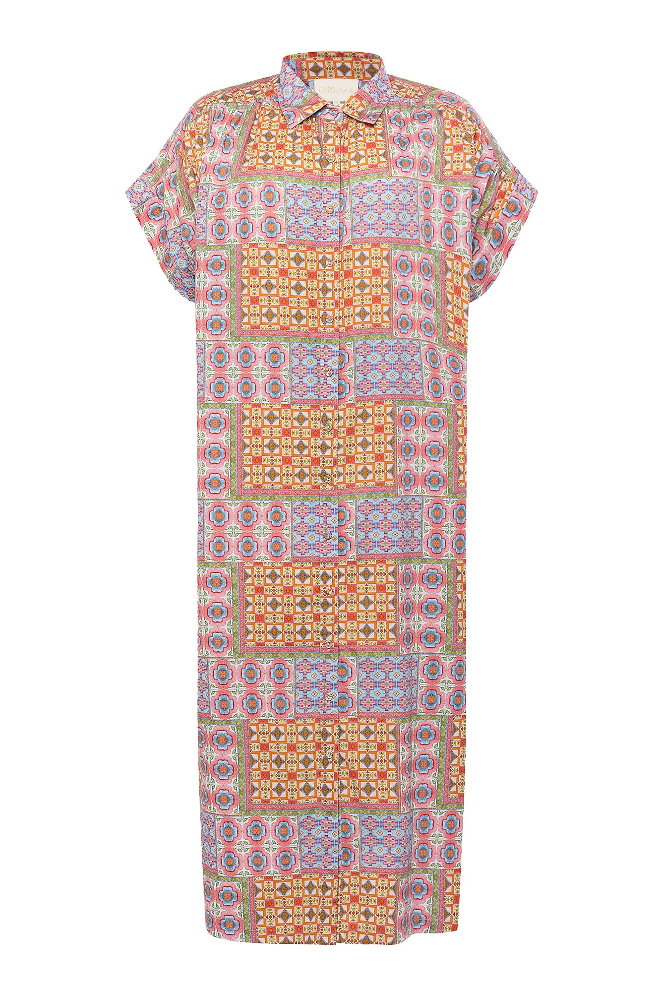 Valerie Kaftan Mix Tiles Rose (Final Sale)* - Image 4