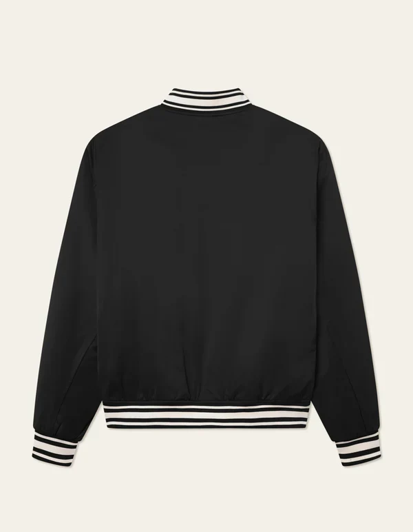 Varsity Tech Jacket Black - Image 5