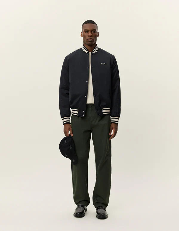 Varsity Tech Jacket Black - Image 6