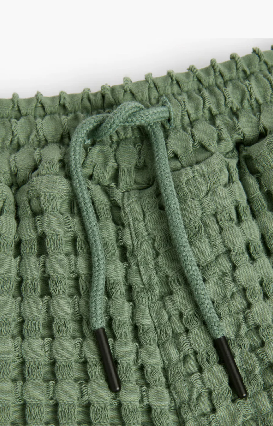 Waffle Porto Shorts Green - Image 3