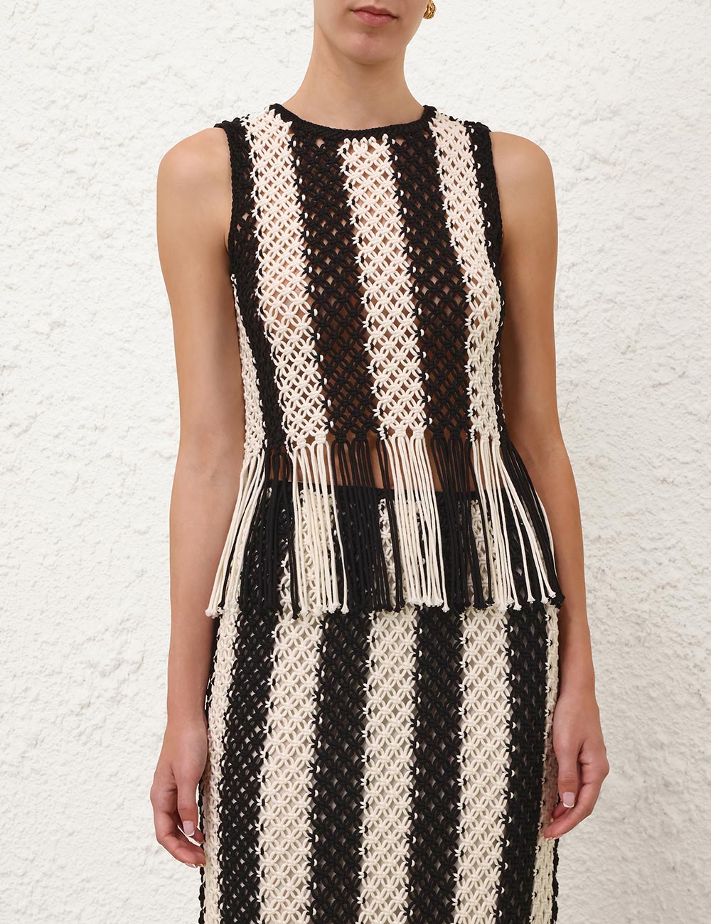 Wanderlust Macrame Tank - Image 2