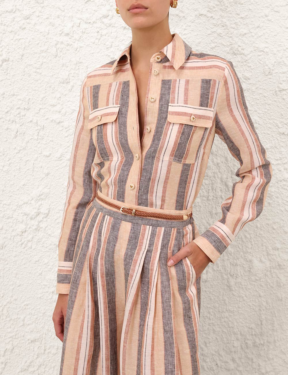 Wanderlust Stripe Shirt - Image 2