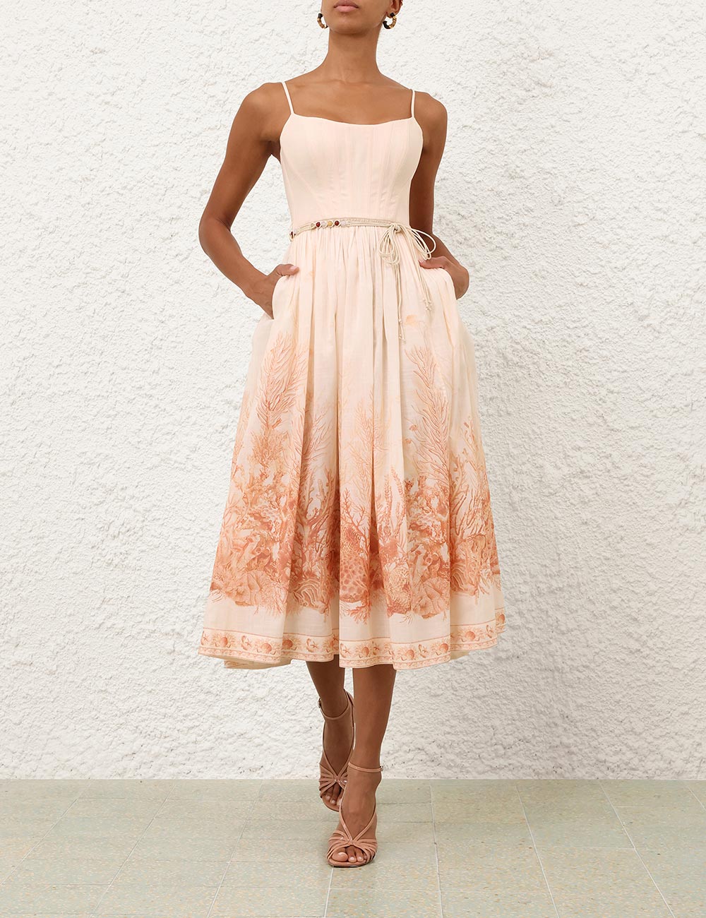 Wanderlust Corset Midi Dress - Image 2