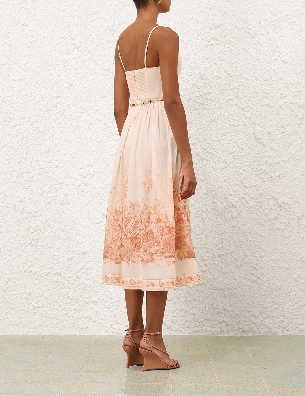 Wanderlust Corset Midi Dress - Image 4