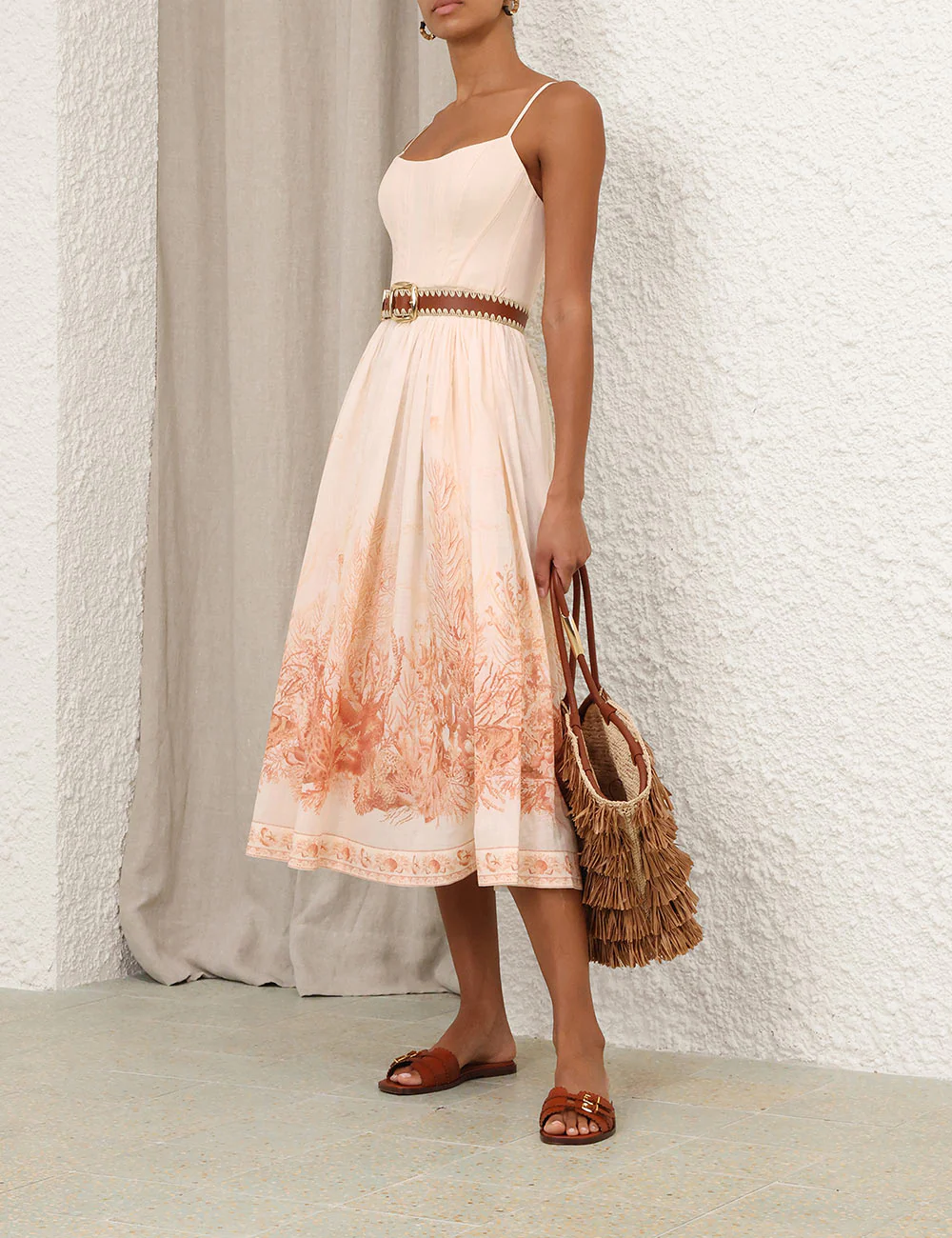 Wanderlust Corset Midi Dress - Image 8