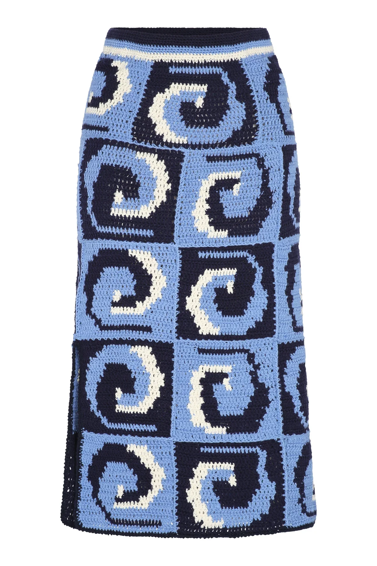 Waves Skirt Cerulean - Image 3