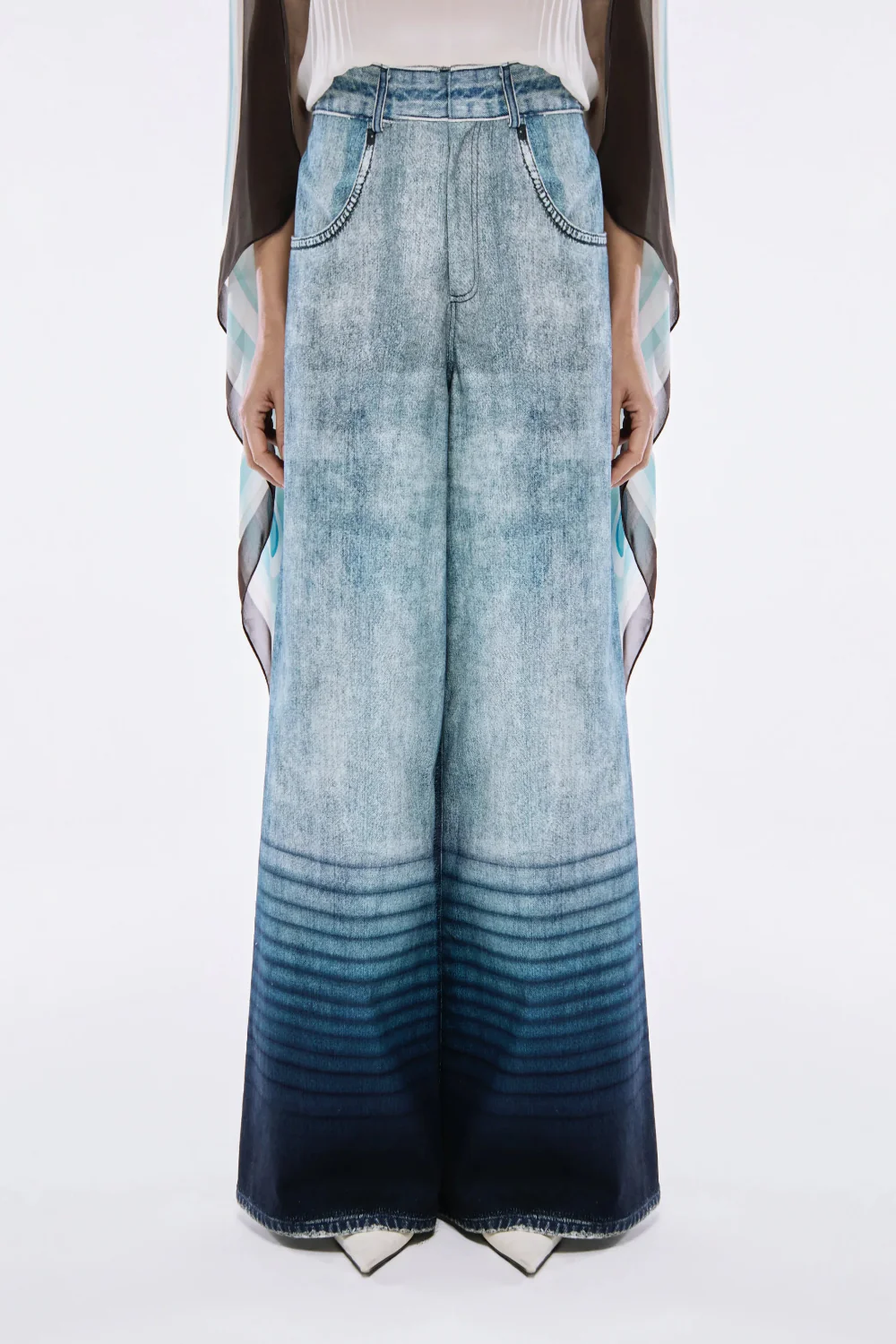 Wide leg jeans - Image 3
