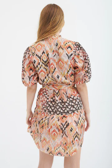 Yindy Silk Mini Dress (Final Sale) - Image 2