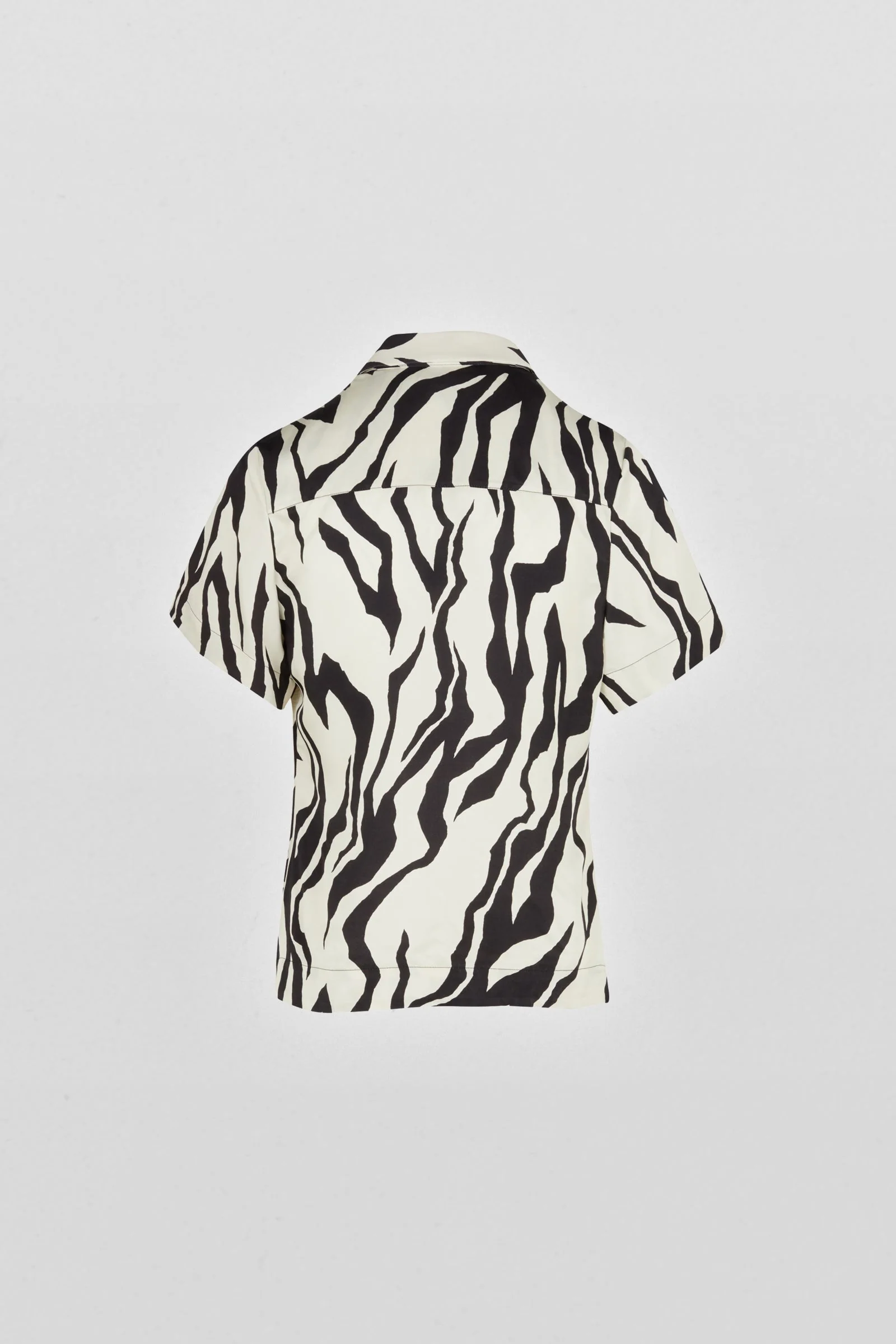 Zebra Print Polo Shirt (Final Sale) - Image 4