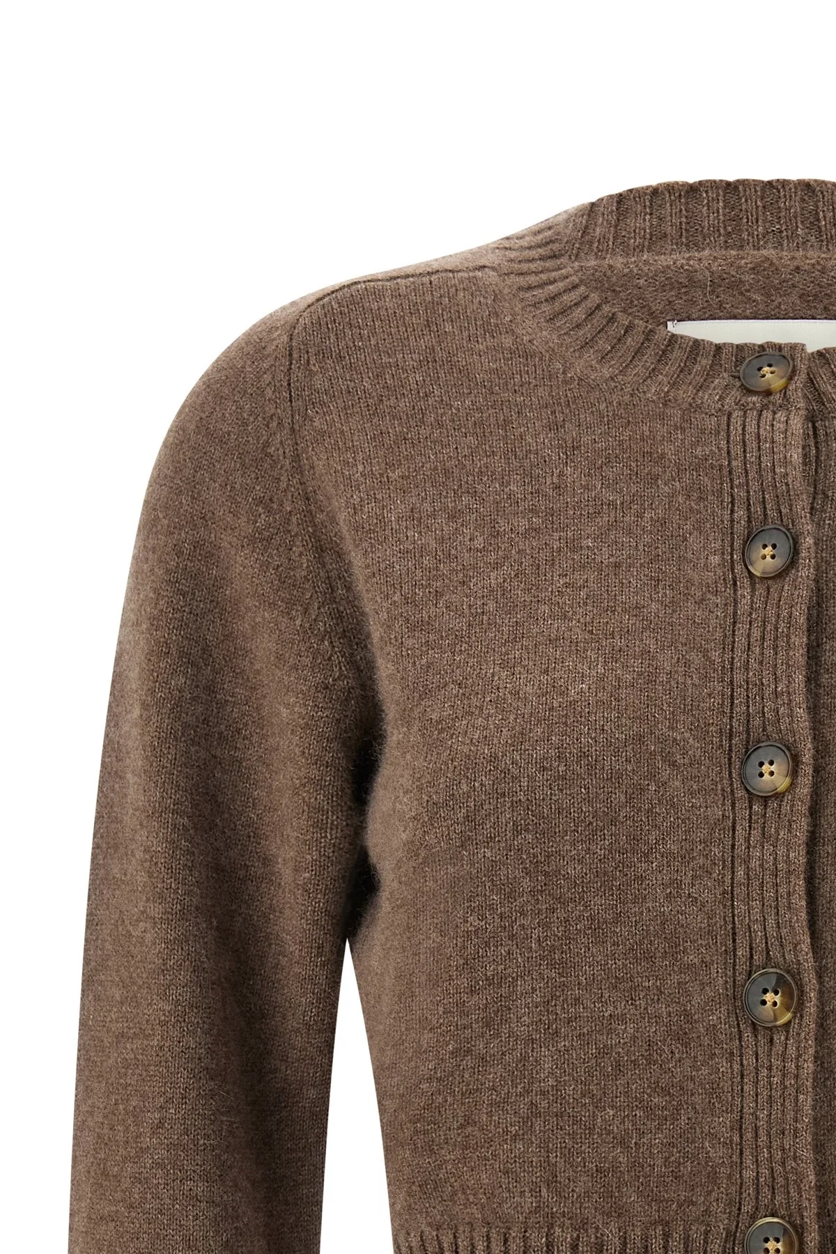 Zephir LDS Cropped Cardigan Brown - Image 3